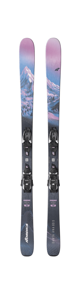Nordica Santa Ana 80 S Skis w/ Bindings - NEW