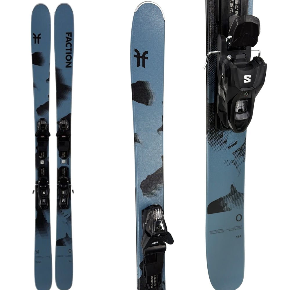 Faction Prodigy 0 Skis w/ E M 10 GW L 90 Black Bindings - NEW