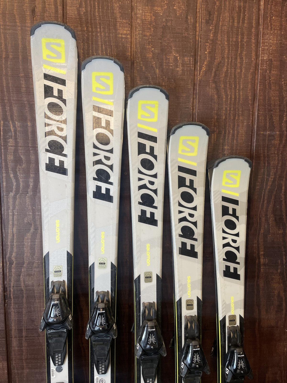 2020 Salomon S/Force 05 Skis w/ Bindings - Used - Image 3