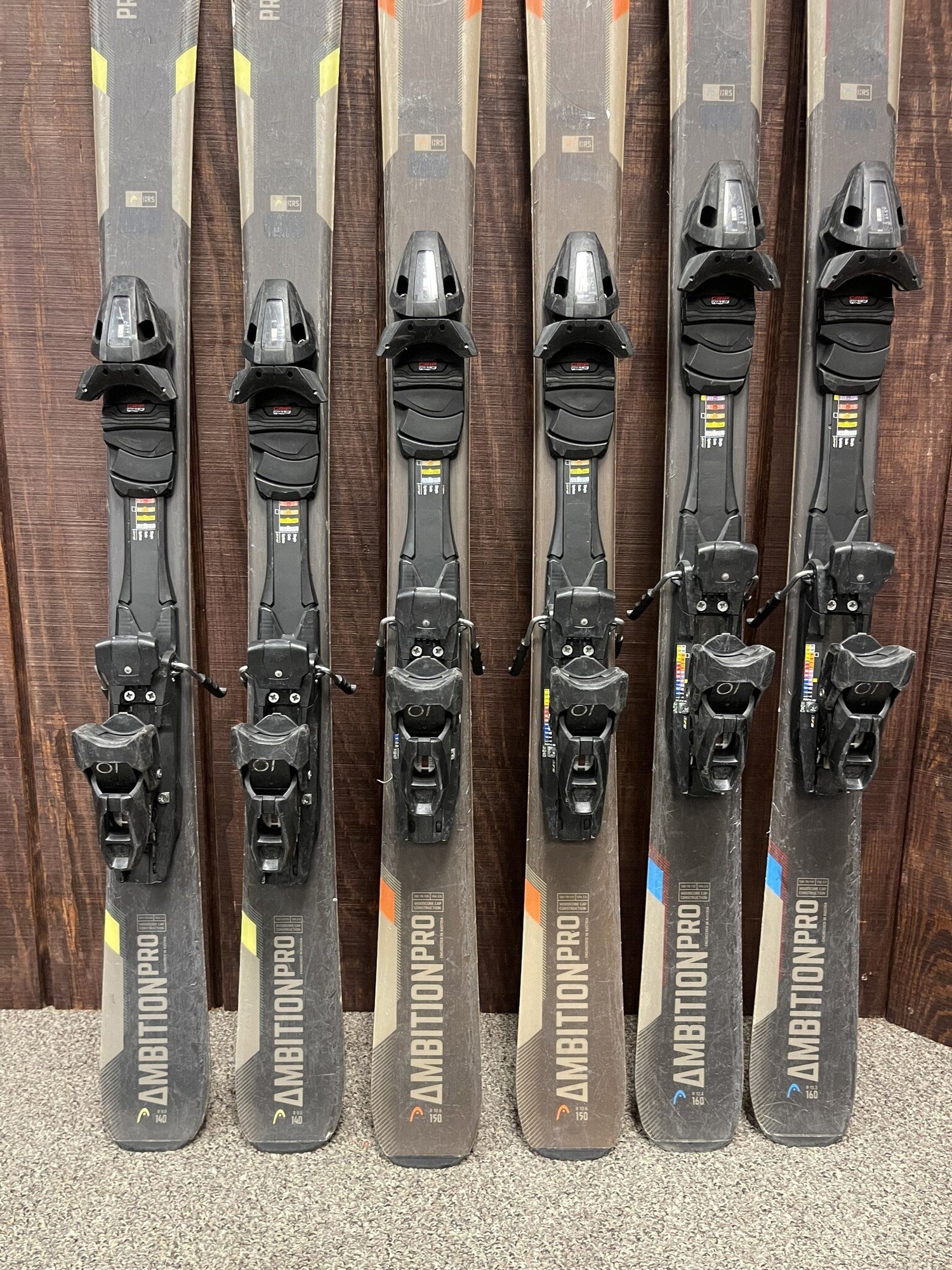 2023 Head Ambition Pro Skis w/ Bindings - USED