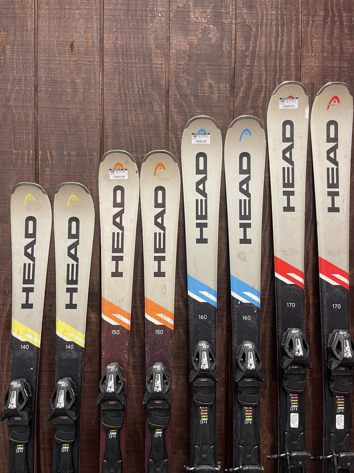 2022 Head Ambition Pro Skis w/ Bindings - FINAL SALE NO RETURNS - USED