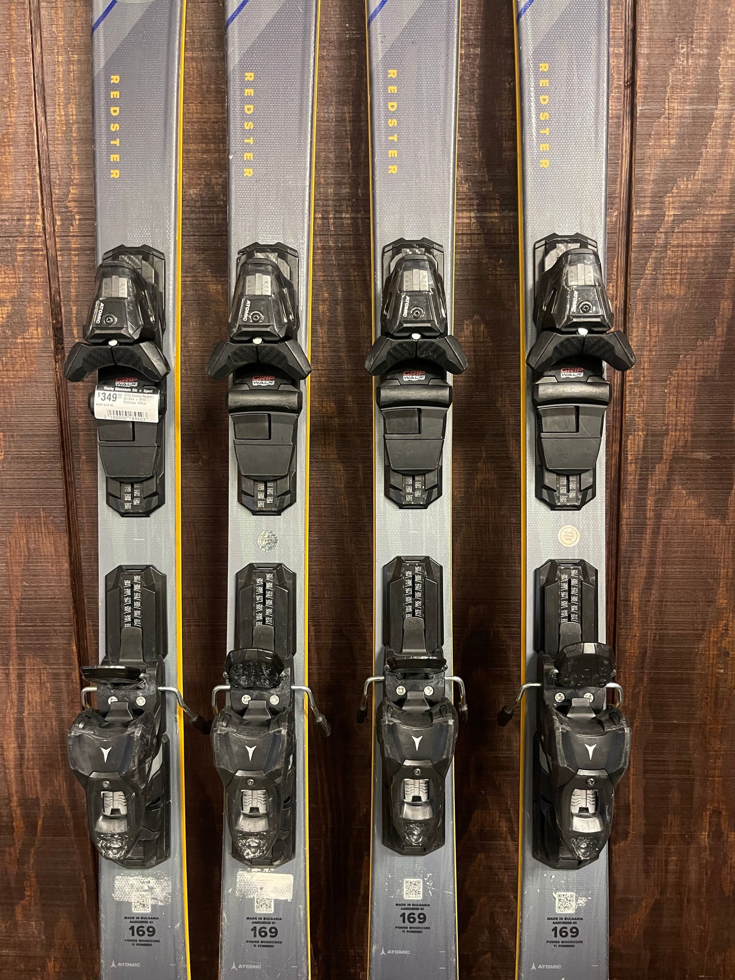 2023 Atomic Redster Q5 Skis w/ Bindings - USED