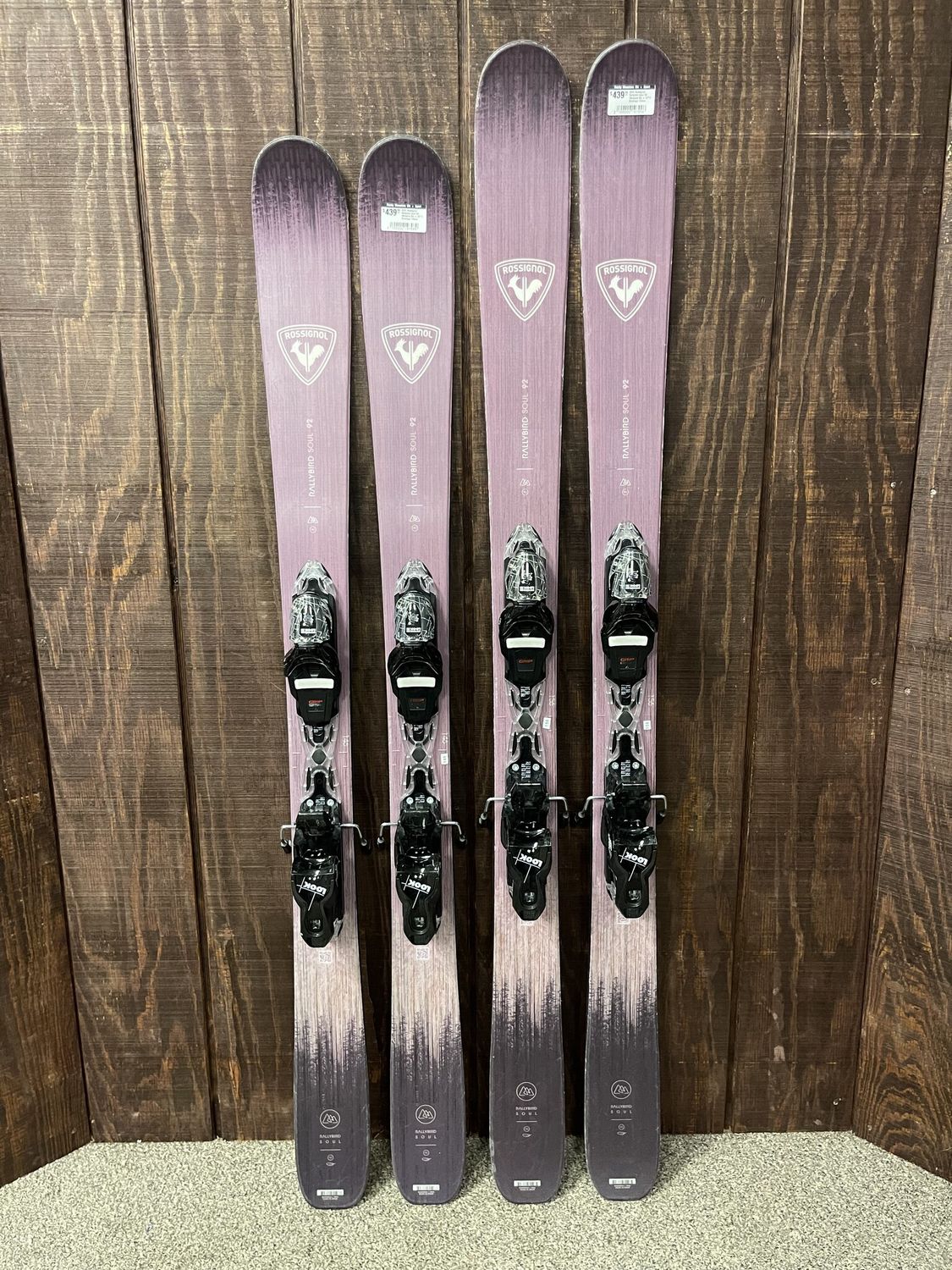 2025 Rossignol Rallybird Soul 92 Womens Ski w/ Bindings - USED