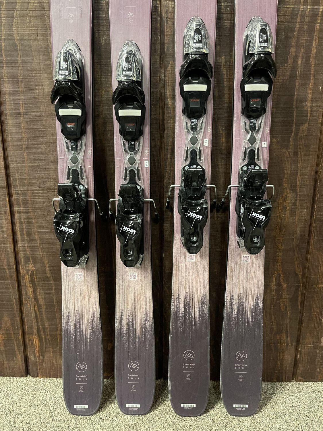 2025 Rossignol Rallybird Soul 92 Womens Ski w/ Bindings - USED