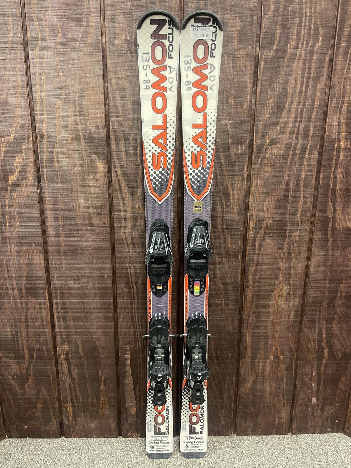 2022 Salomon Focus Skis w/ Bindings - USED