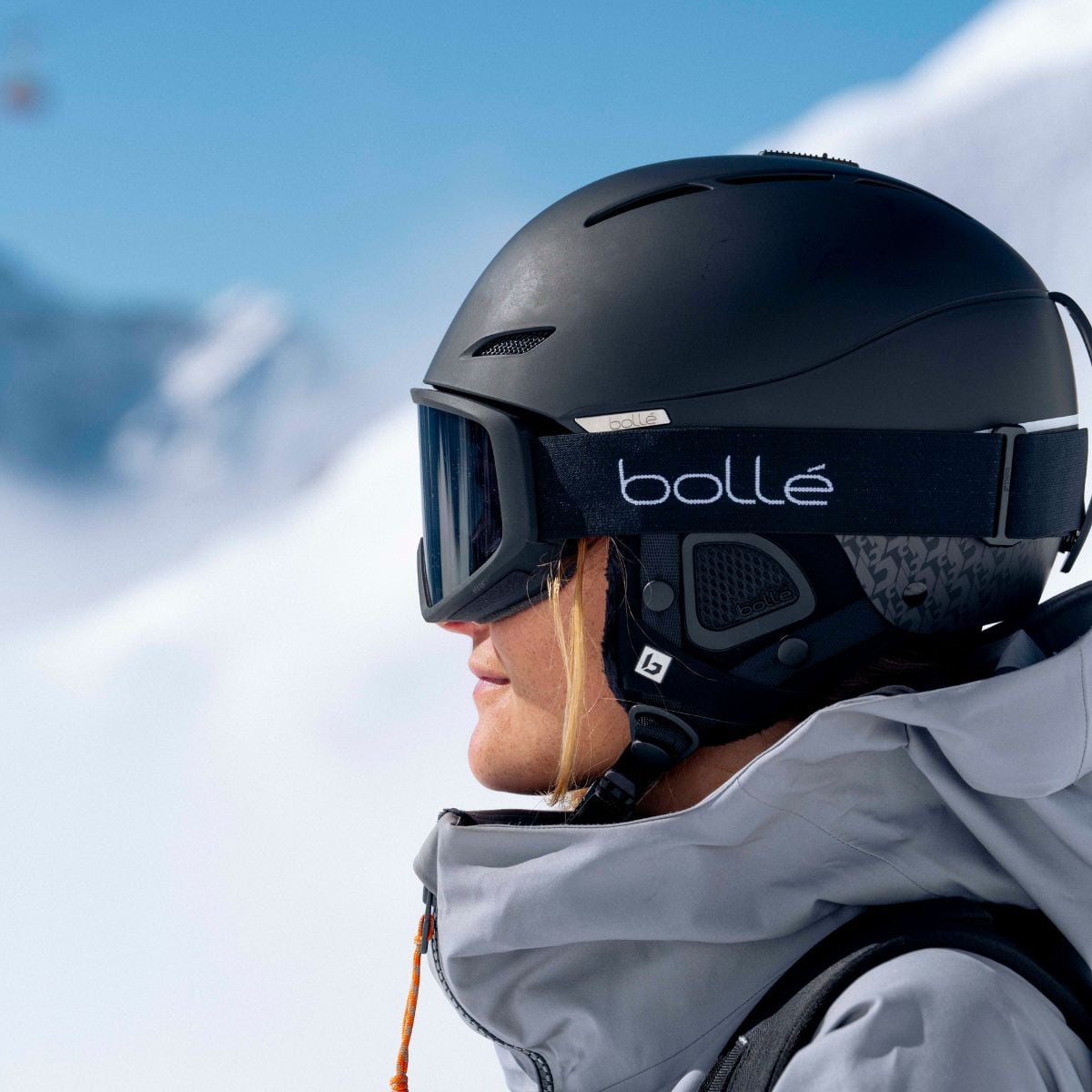Bolle Bedrock Goggles Vermillion Lens (S2), Medium Fit