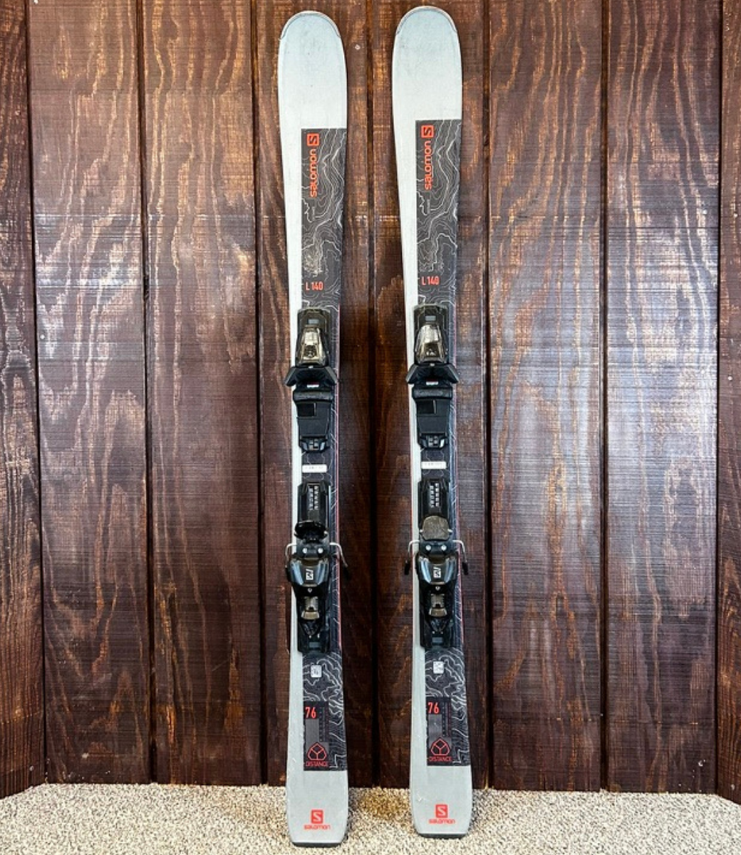 2023 Salomon Distance 76 Skis + Salomon M10 GW Demo Bindings