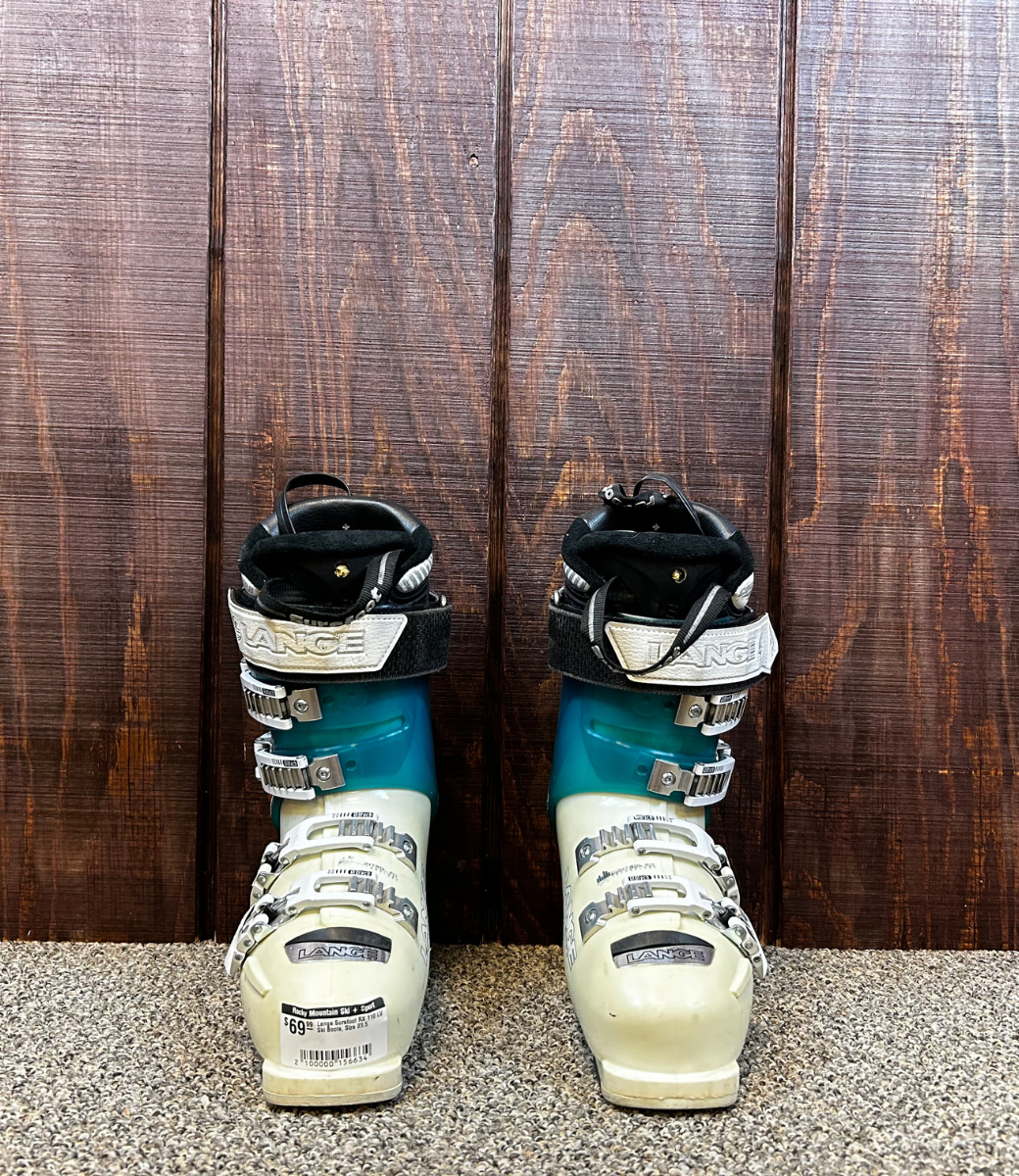 Lange Surefoot RX 110 LV Ski Boots, Size 23.5 FINAL SALE