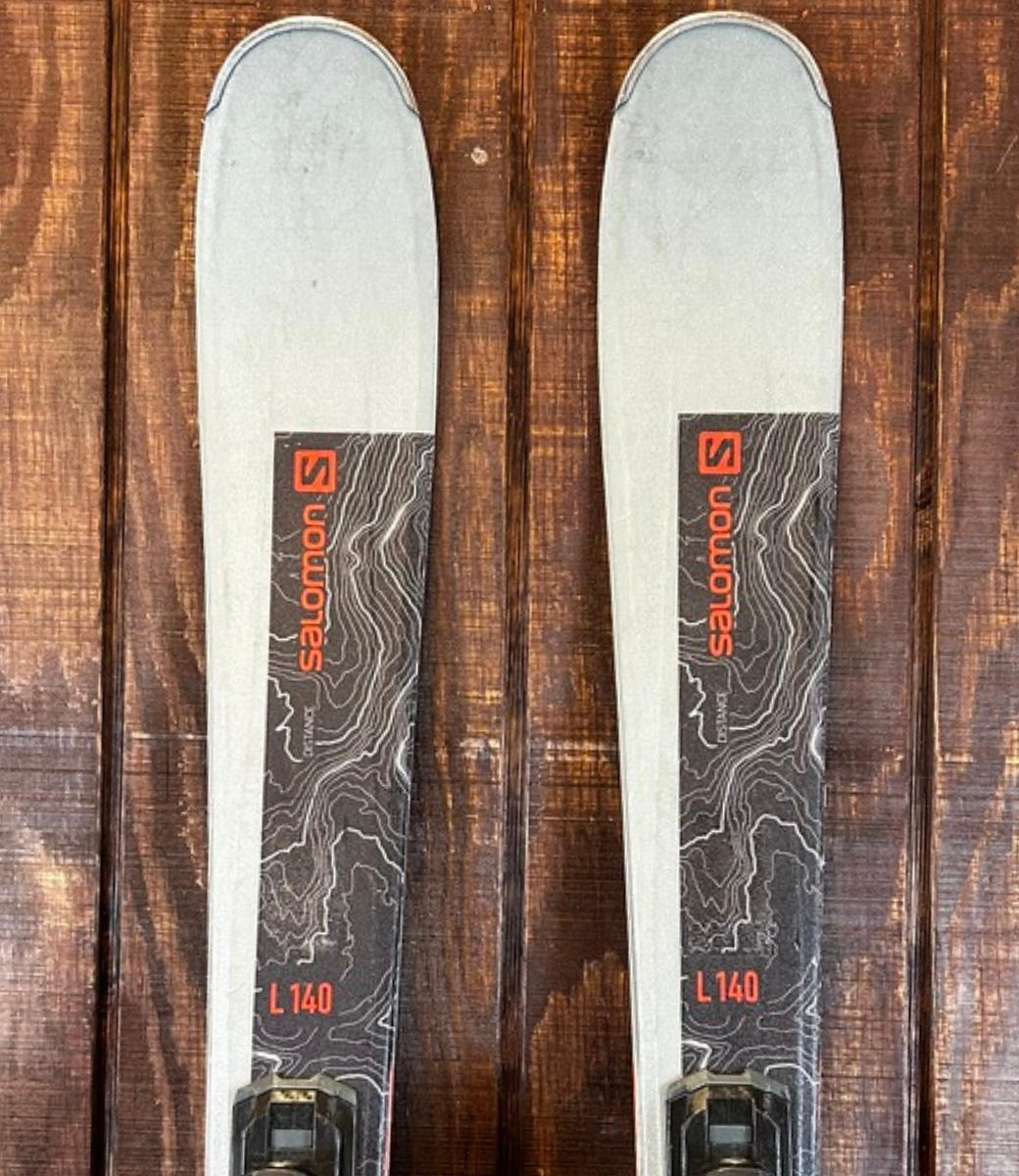 2023 Salomon Distance 76 Skis + Salomon M10 GW Demo Bindings