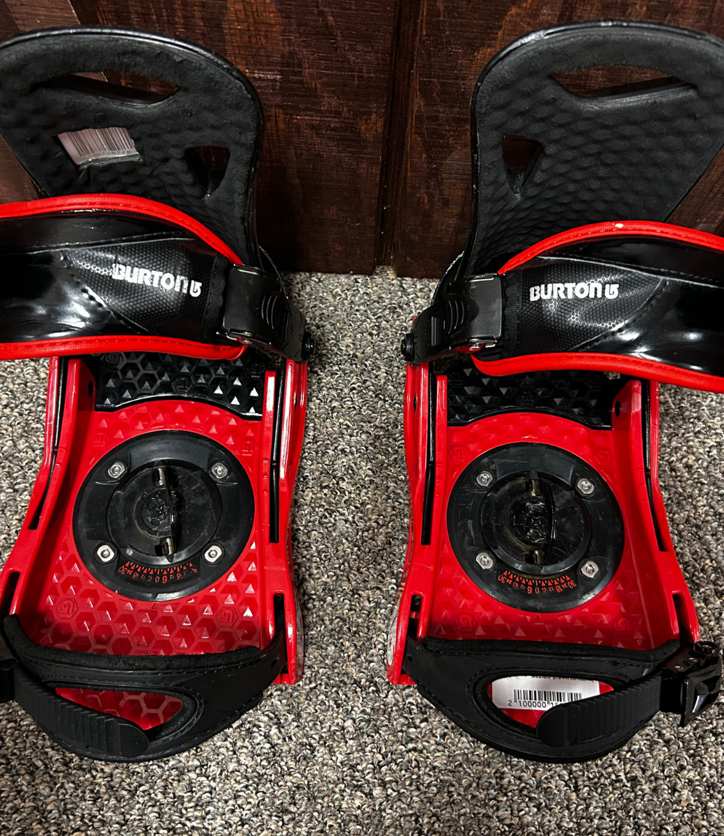 Used 2024 Progression Burton Snowboard Bindings