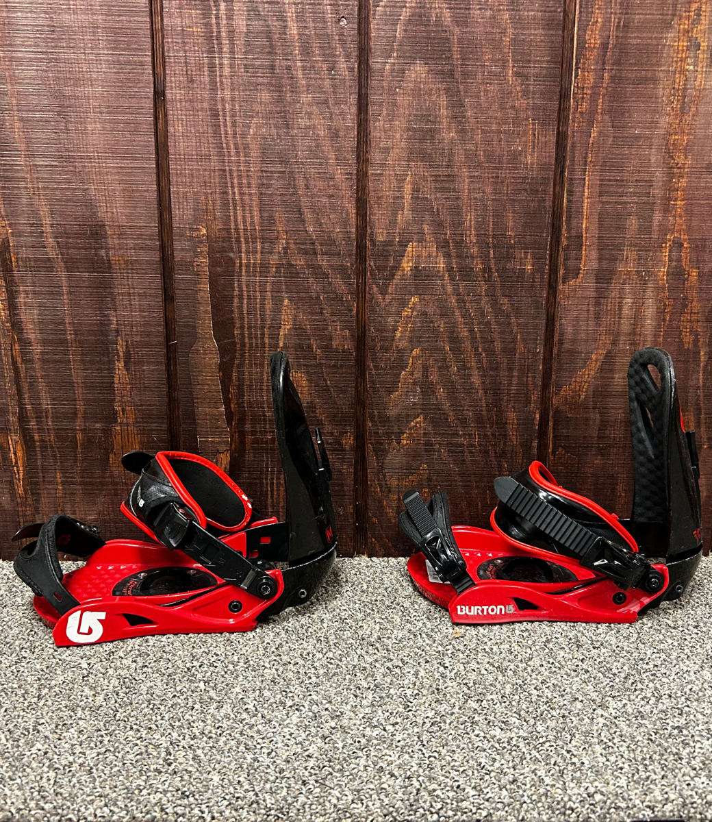 Used 2024 Progression Burton Snowboard Bindings