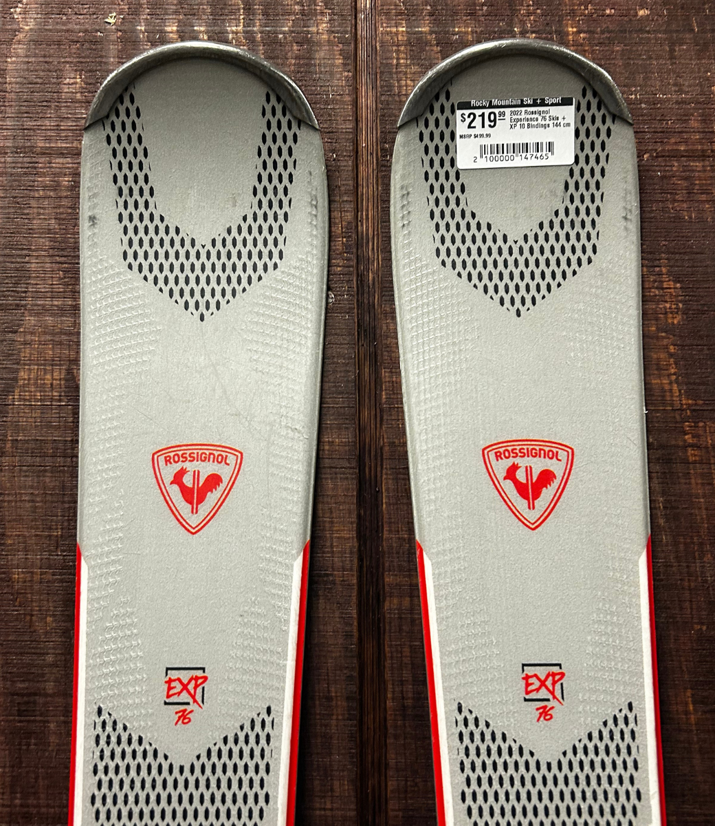 2022 Rossignol Experience 76 Skis + XP 10 Bindings