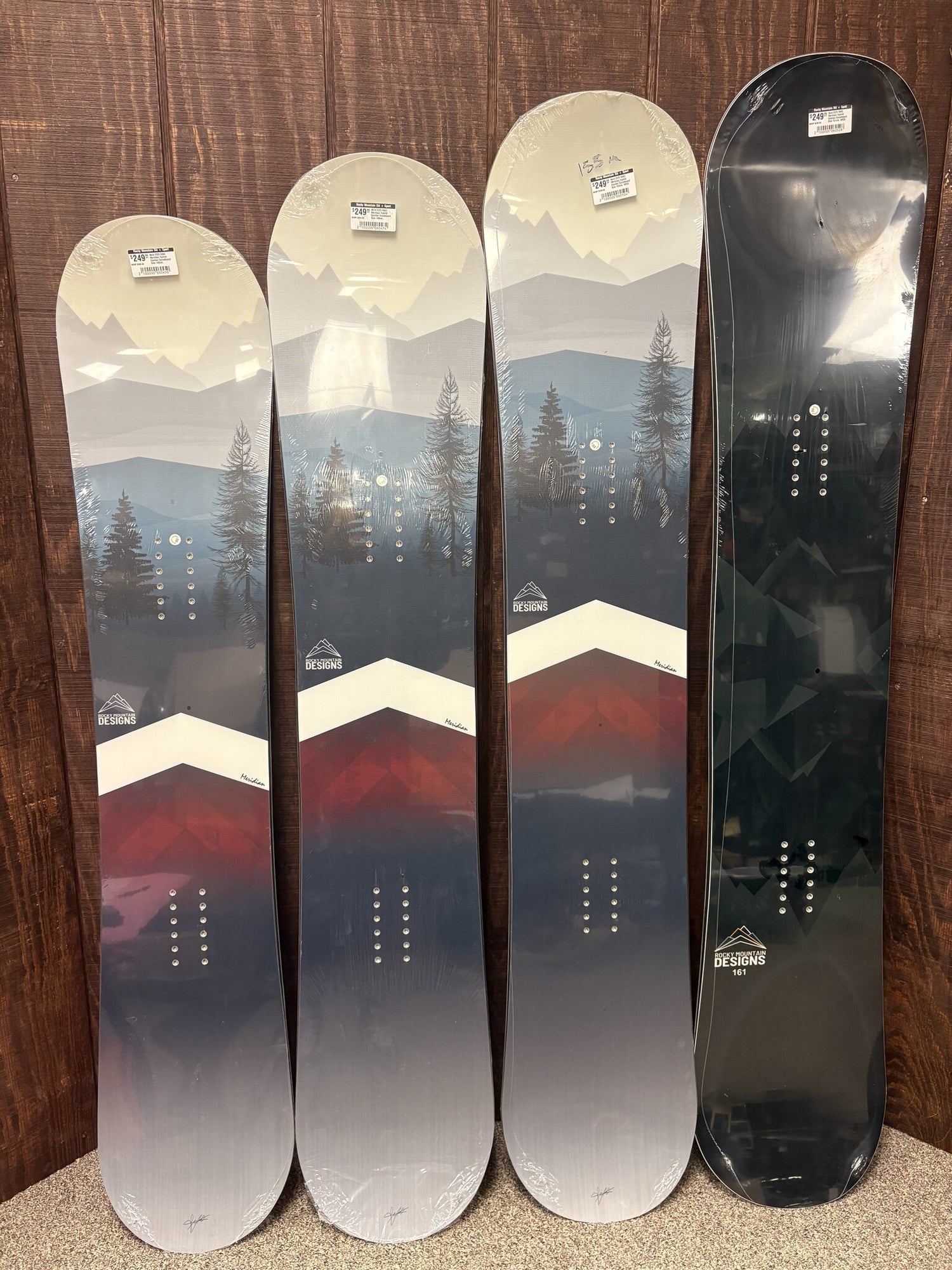 New 2025 RMD Meridian Hybrid Camber Snowboard