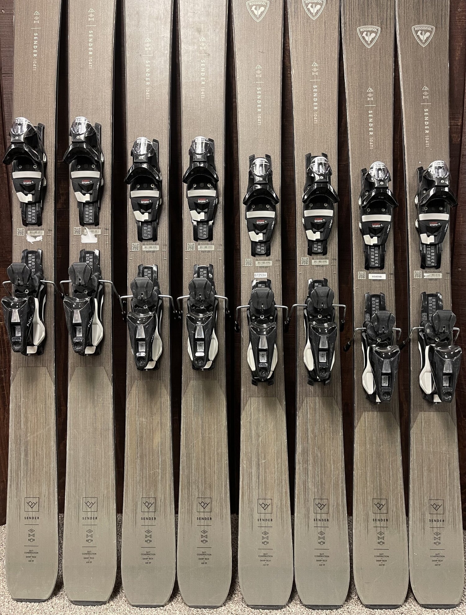 2024 Rossignol Sender 104 Ti Skis + Look NX12 Demo Bindings