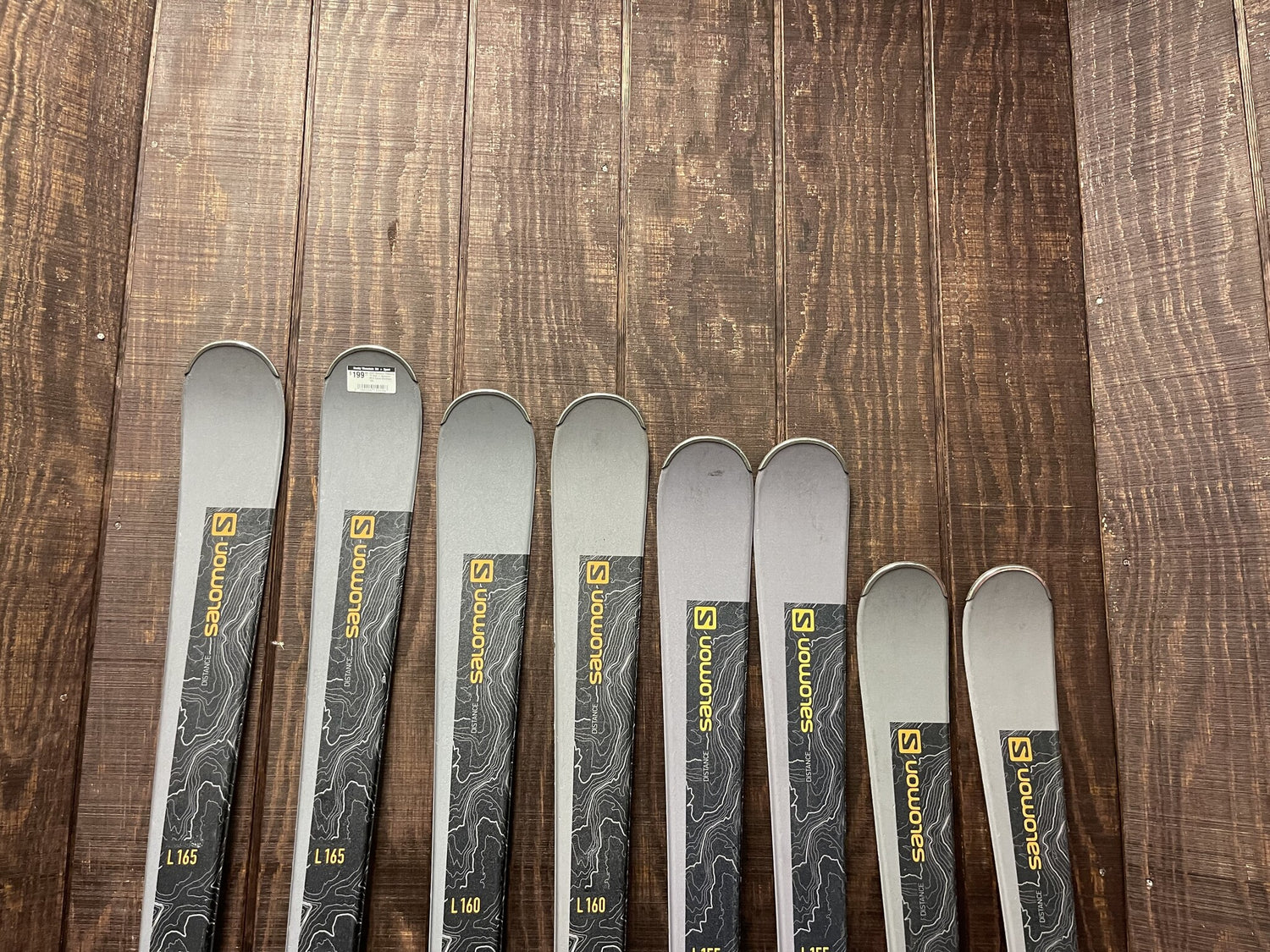 2022 Salomon Distance 72 Skis + Salomon M10 GW Demo Bindings
