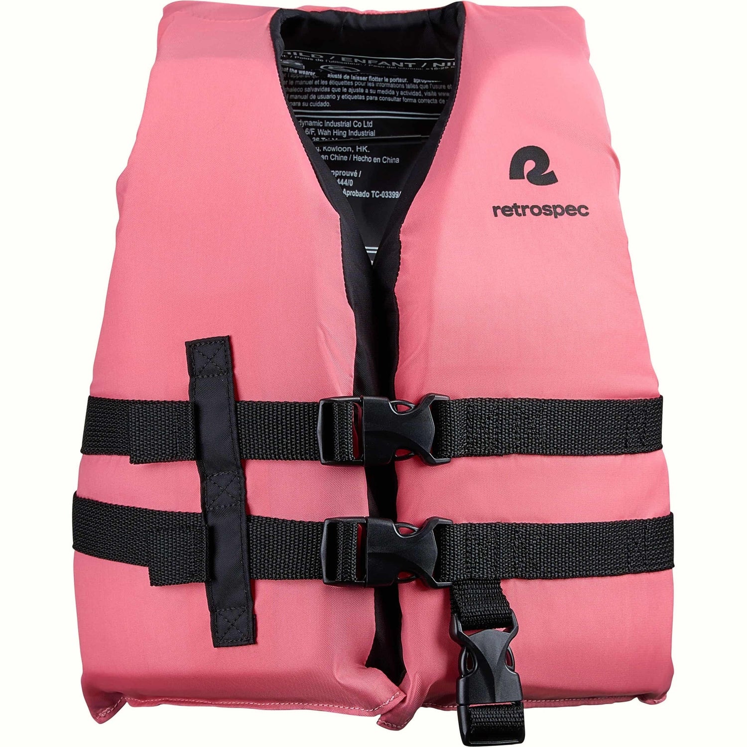 NEW Retrospec Kids Bobbin' Life Jacket PFD (30-50lbs)