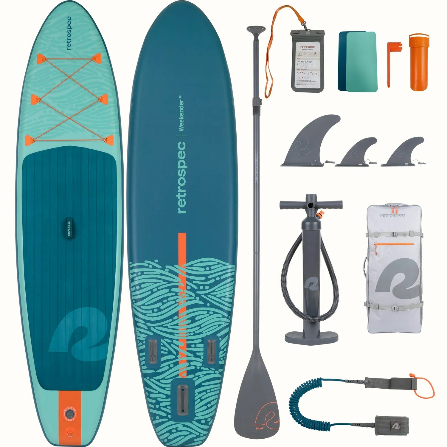 NEW Retrospec Weekender 2.0 iSUP Kit 10'6
