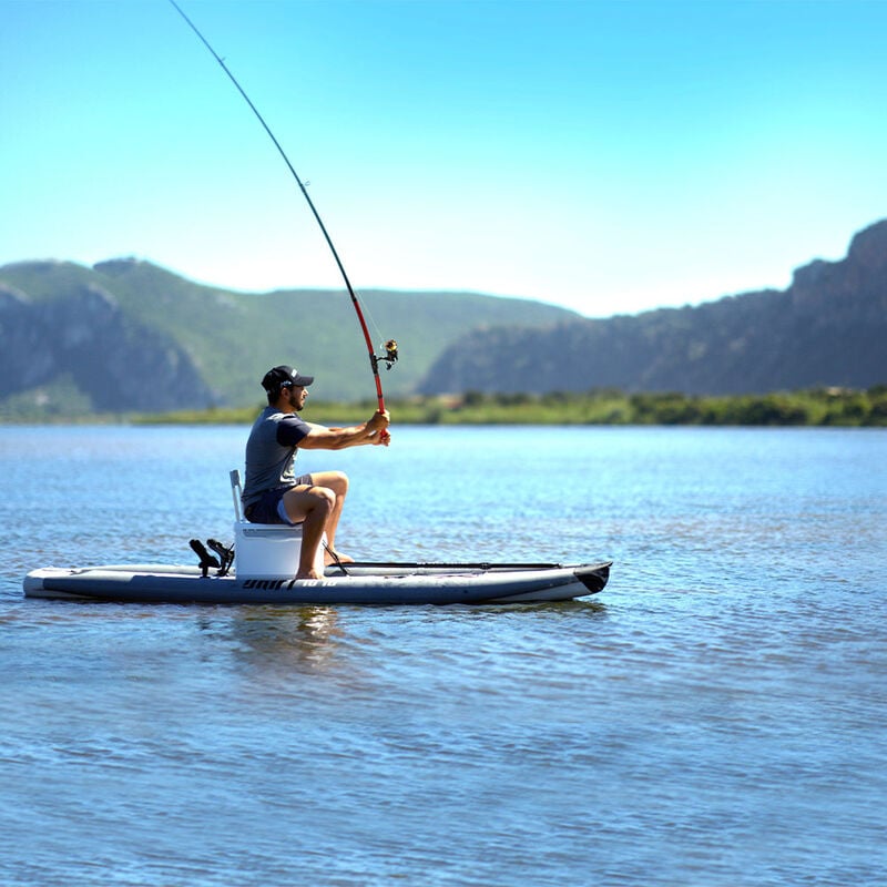Drift - Fishing iSUP, 3.3m/ , with aluminum SPORTS III paddle and safety leash (Fishing Cooler excluded) - New - Image 2