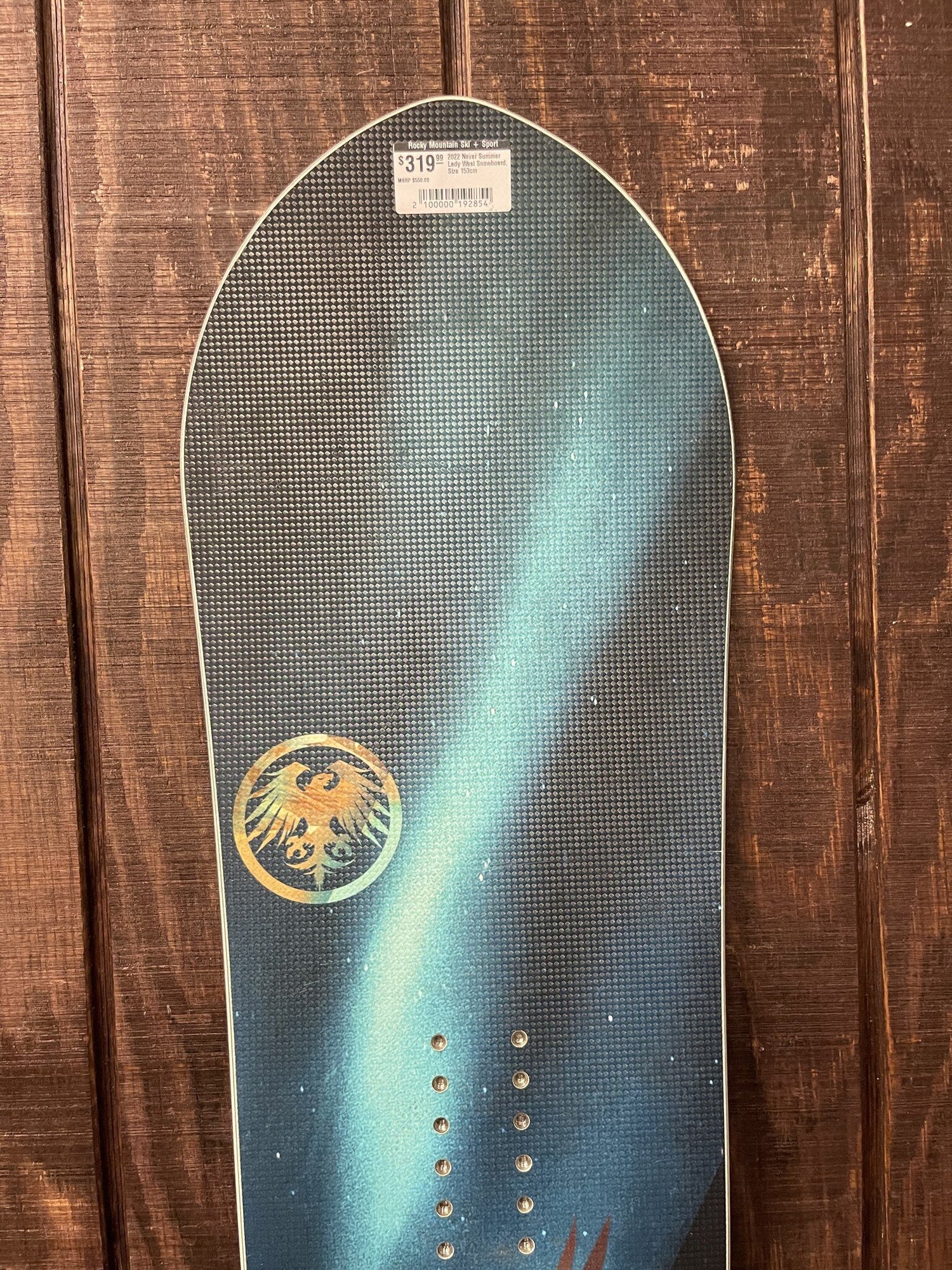 2022 Never Summer Lady West Snowboard 153cm