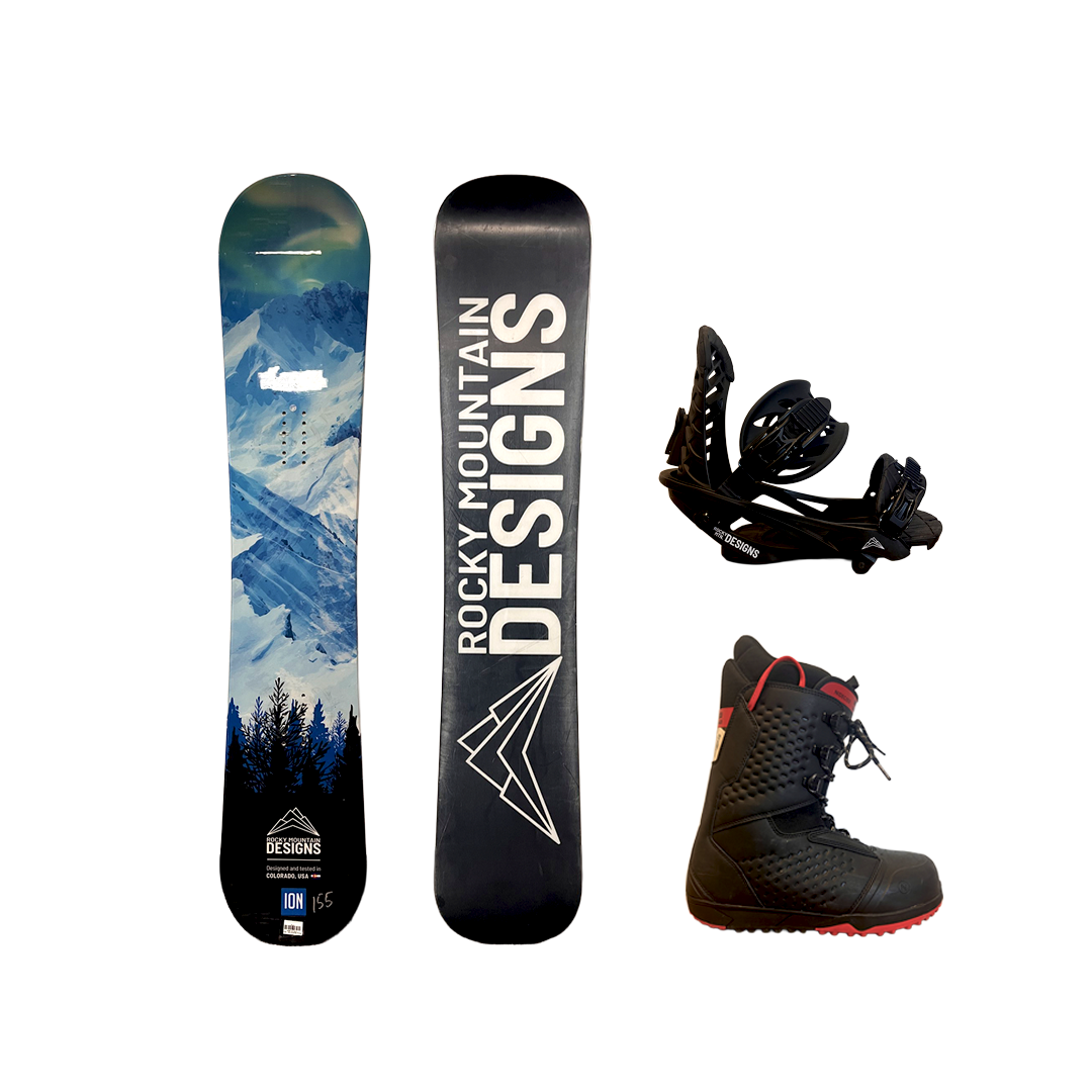 Standard Adult Snowboard Daily Rental Package