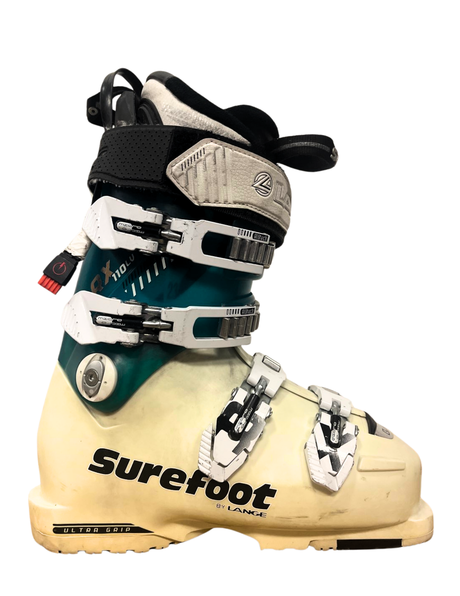 Lange Surefoot RX 110 LV Ski Boots, Size 23.5 FINAL SALE