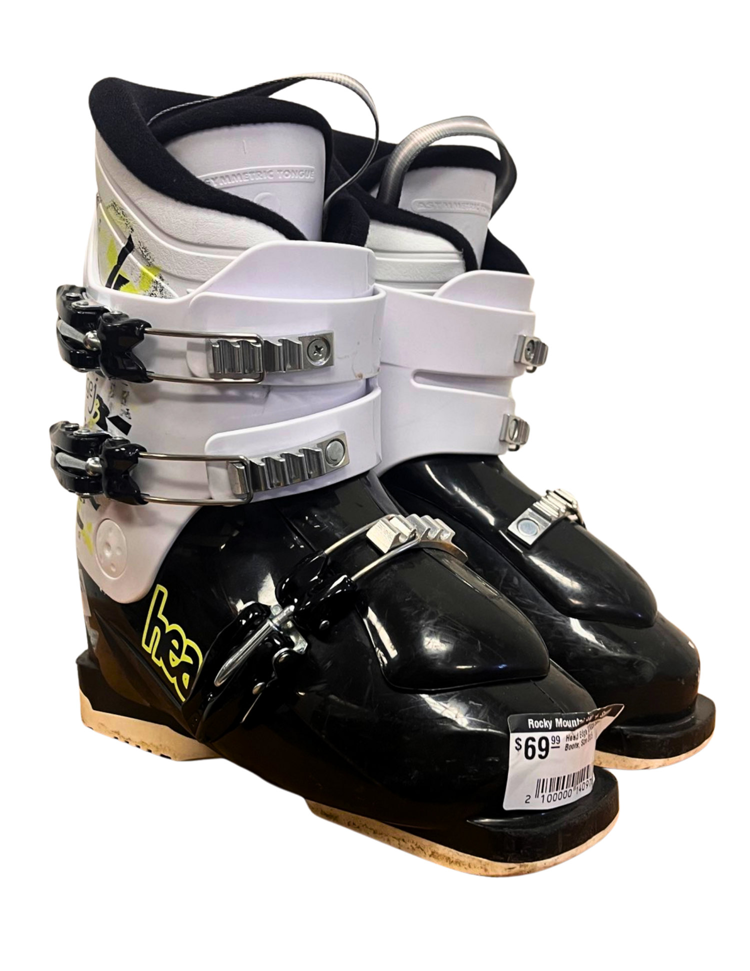 Used Head Edge j3 Kids Ski Boots, Size 23.5