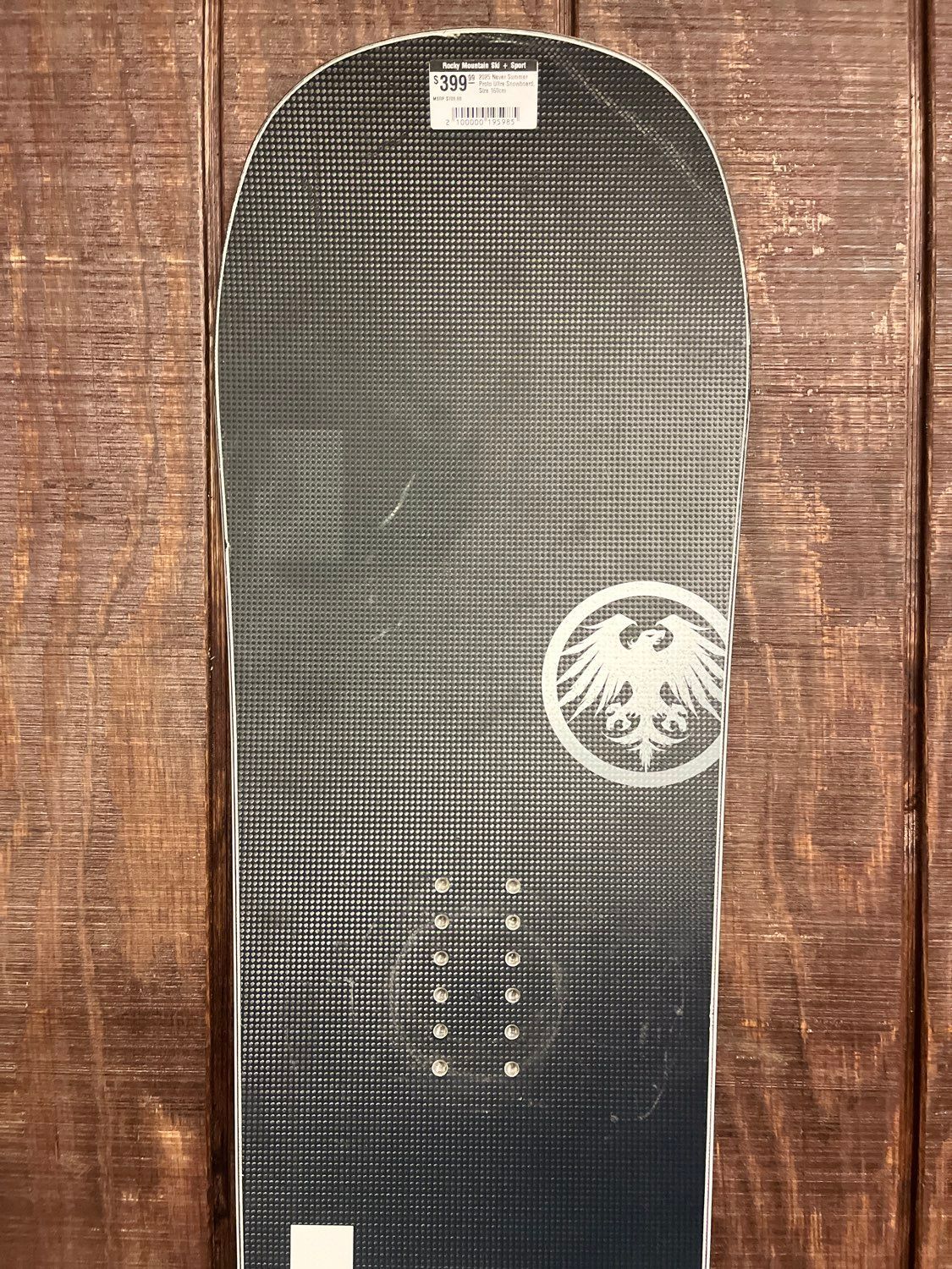 Used 2025 Never Summer Proto Ultra Snowboard 160cm
