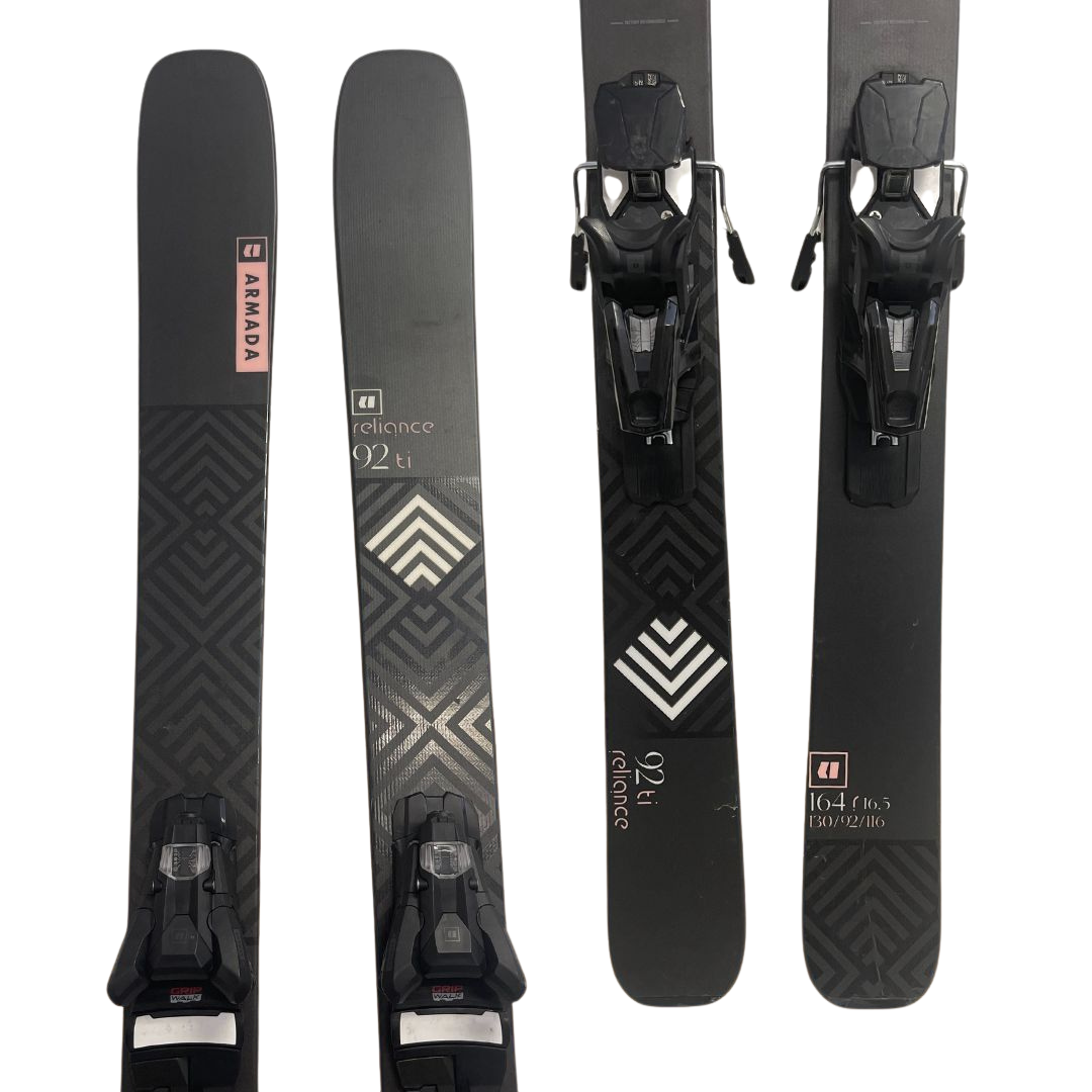 Used 2025 Armada Reliance 92 Ti Skis + Strive 13 Bindings 164cm