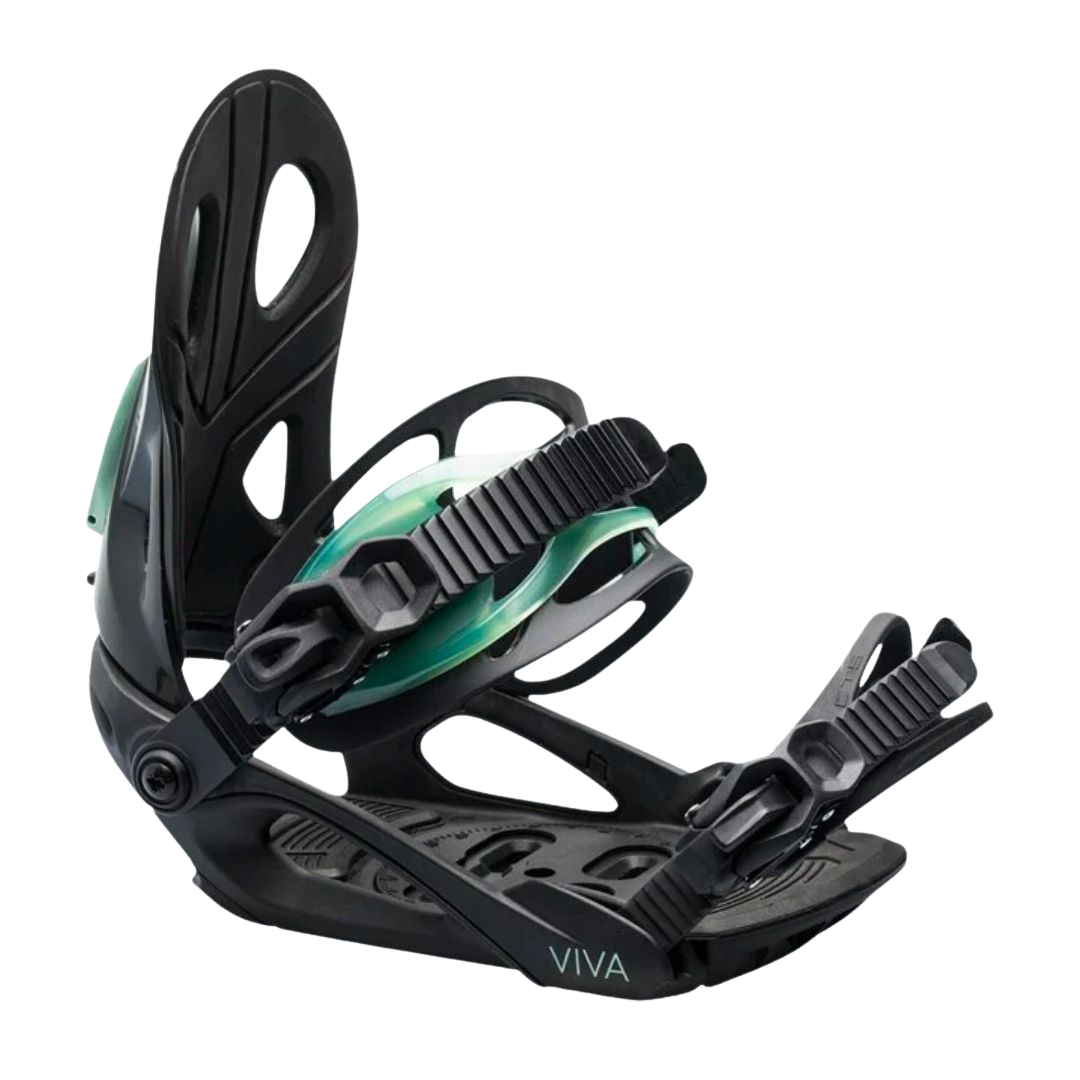 NEW Roxy Women's Viva Snowboard Bindings, Sz 4-7 S/M