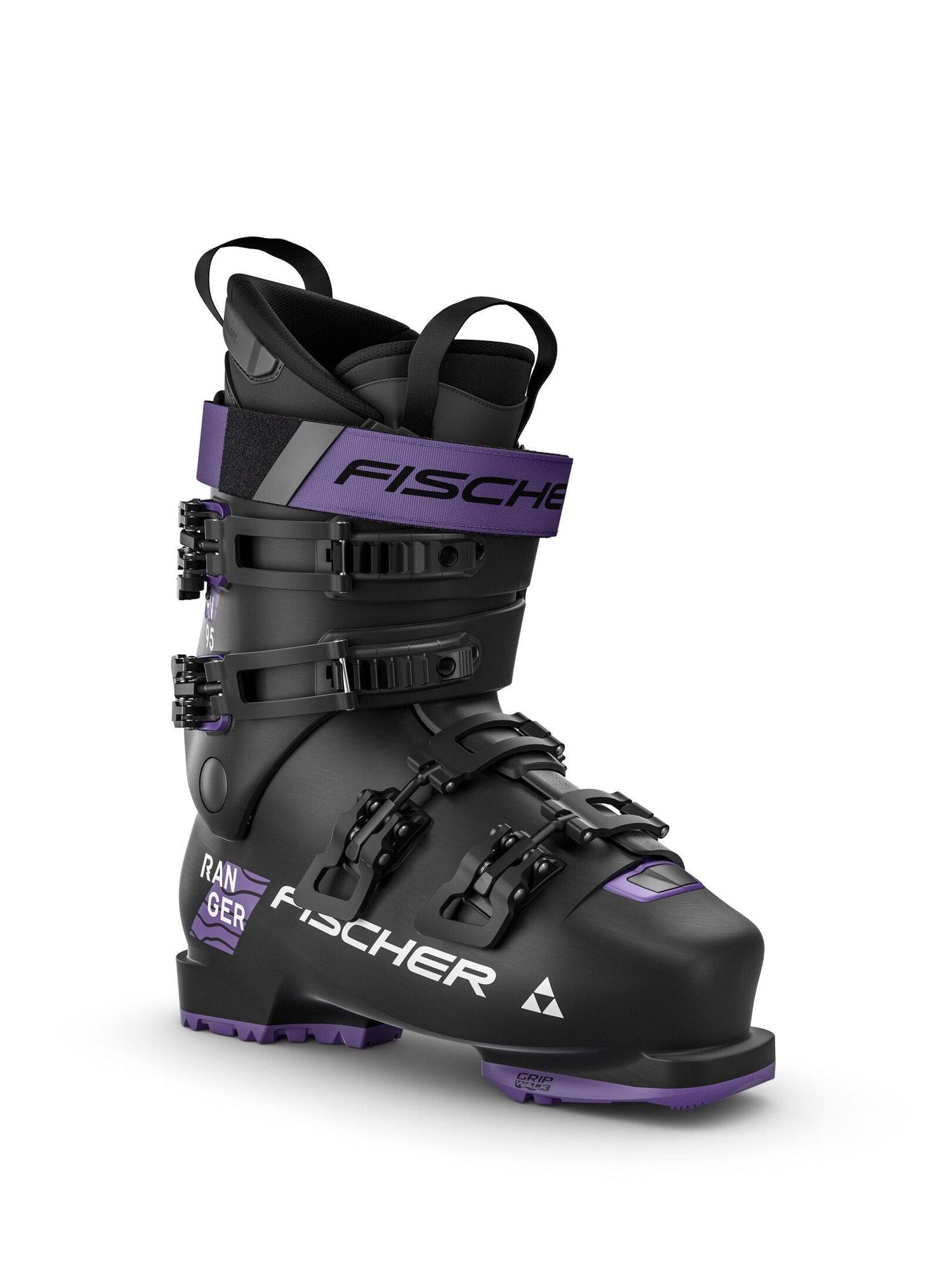NEW 2026 Fischer Ranger GW 95HV Ski Boot Black/Purple