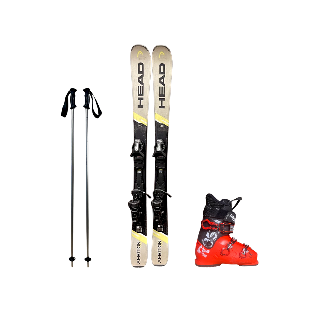 Standard Adult Ski Season Rental Package - SHIPPED ONLY