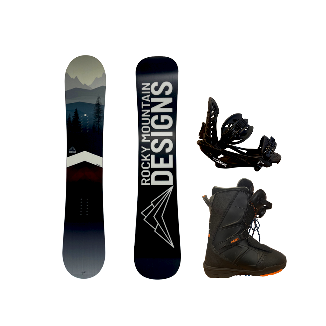 Performance Adult Snowboard Season Rental Package