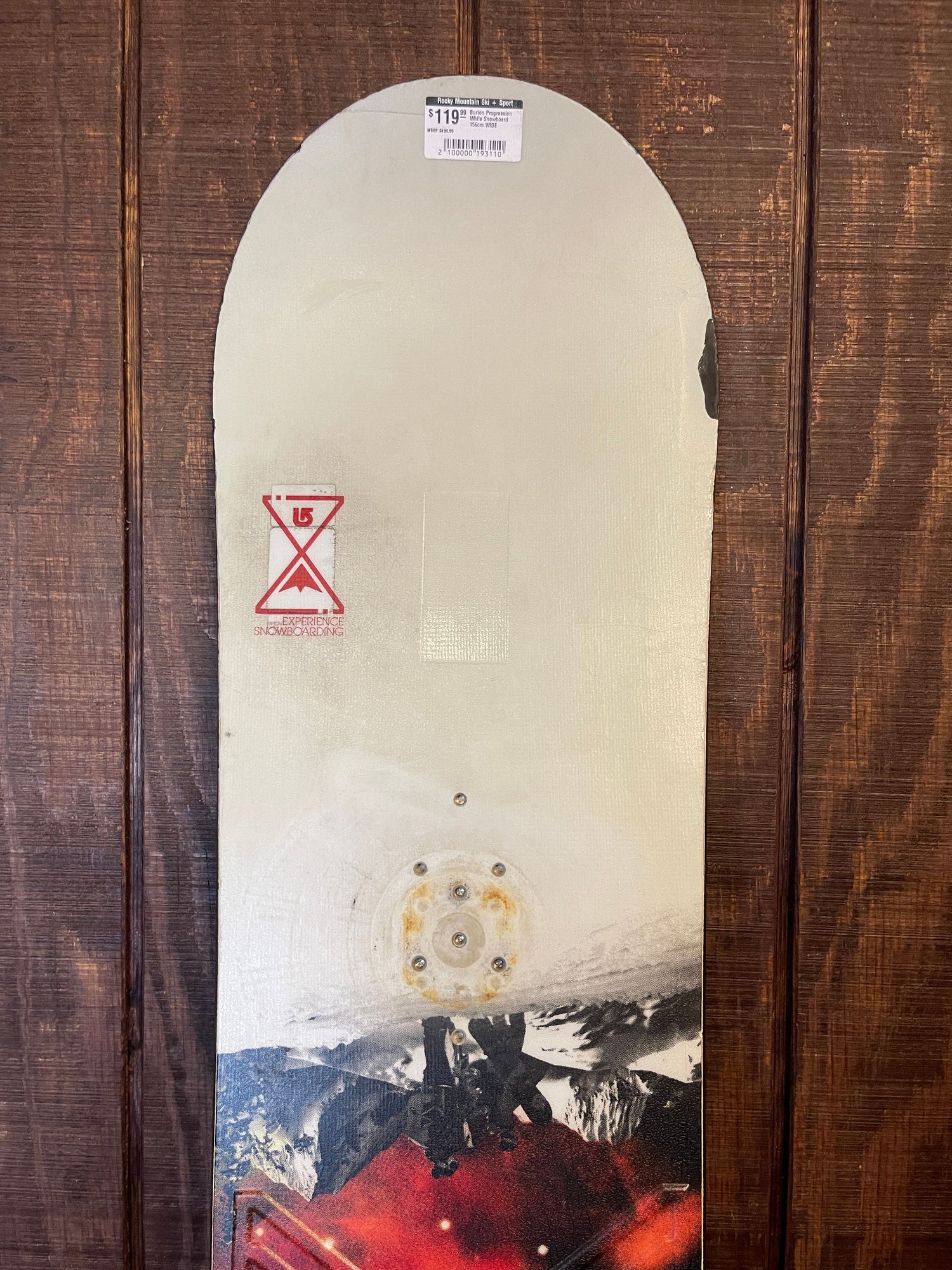 Burton Progression White Snowboard