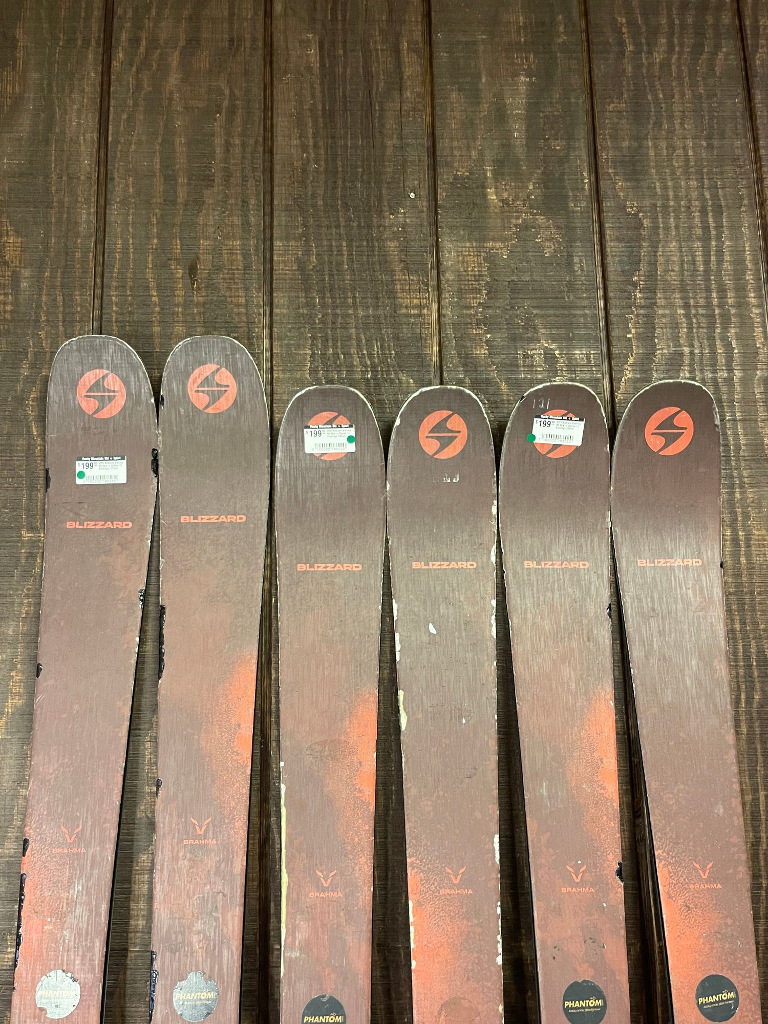 2023 Blizzard Brahma 88 Skis + Griffon 13 Bindings 171cm
