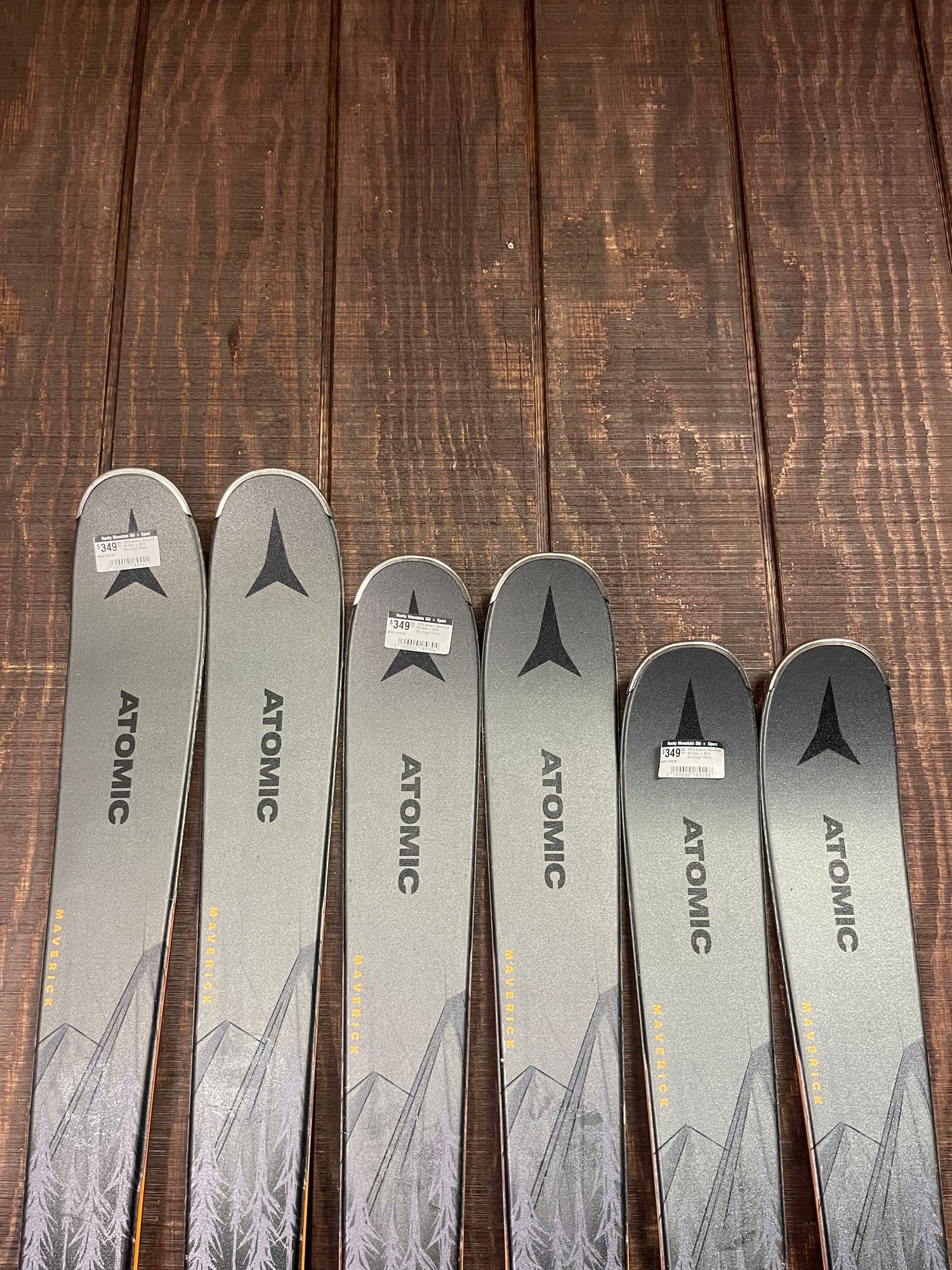 2024 Atomic Maverick 83 Skis + M10 Bindings