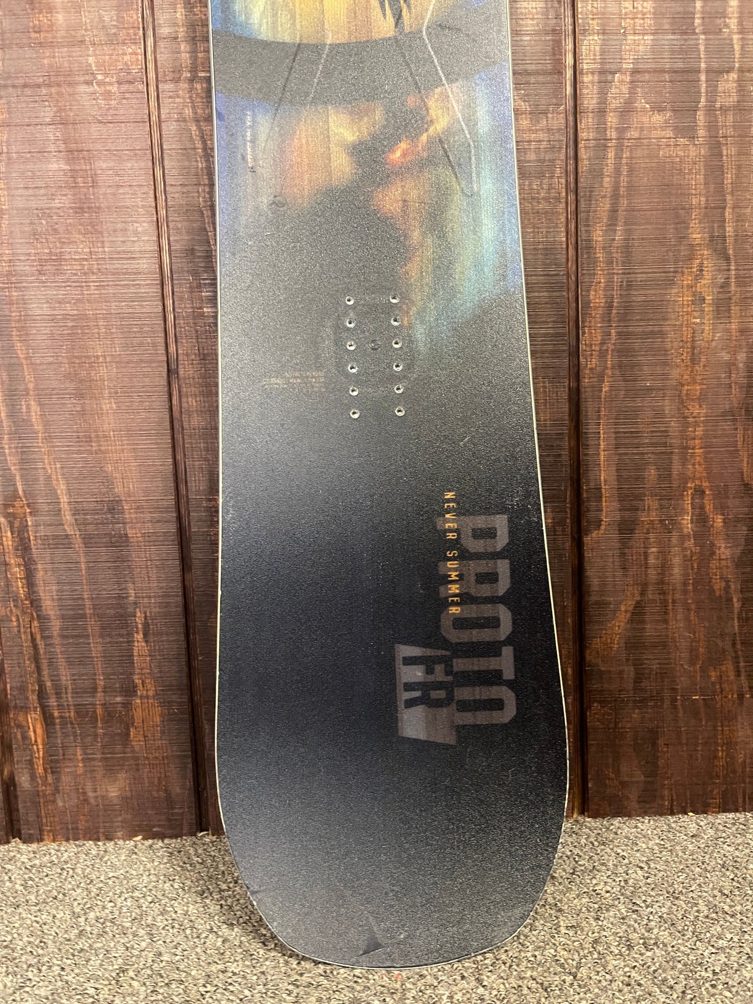 Used 2025 Never Summer Proto FR Snowboard 165cm WIDE