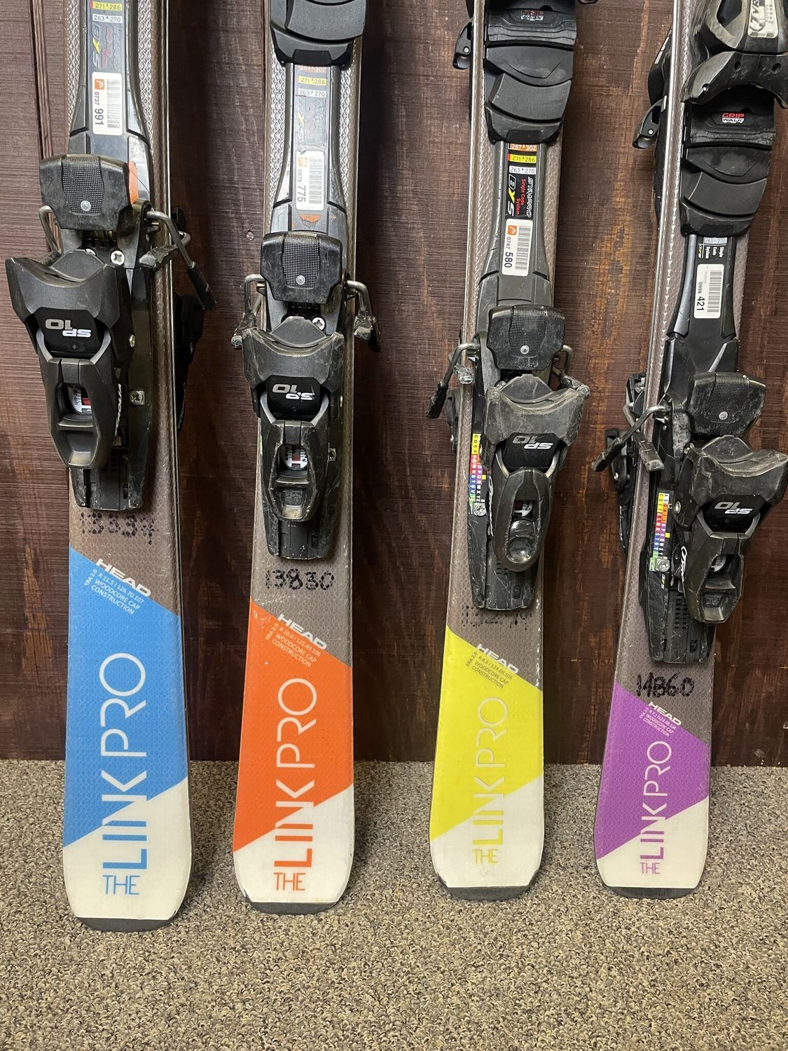 2019 Head The Link Pro Skis + Tyrolia SP10 Adjustable Bindings