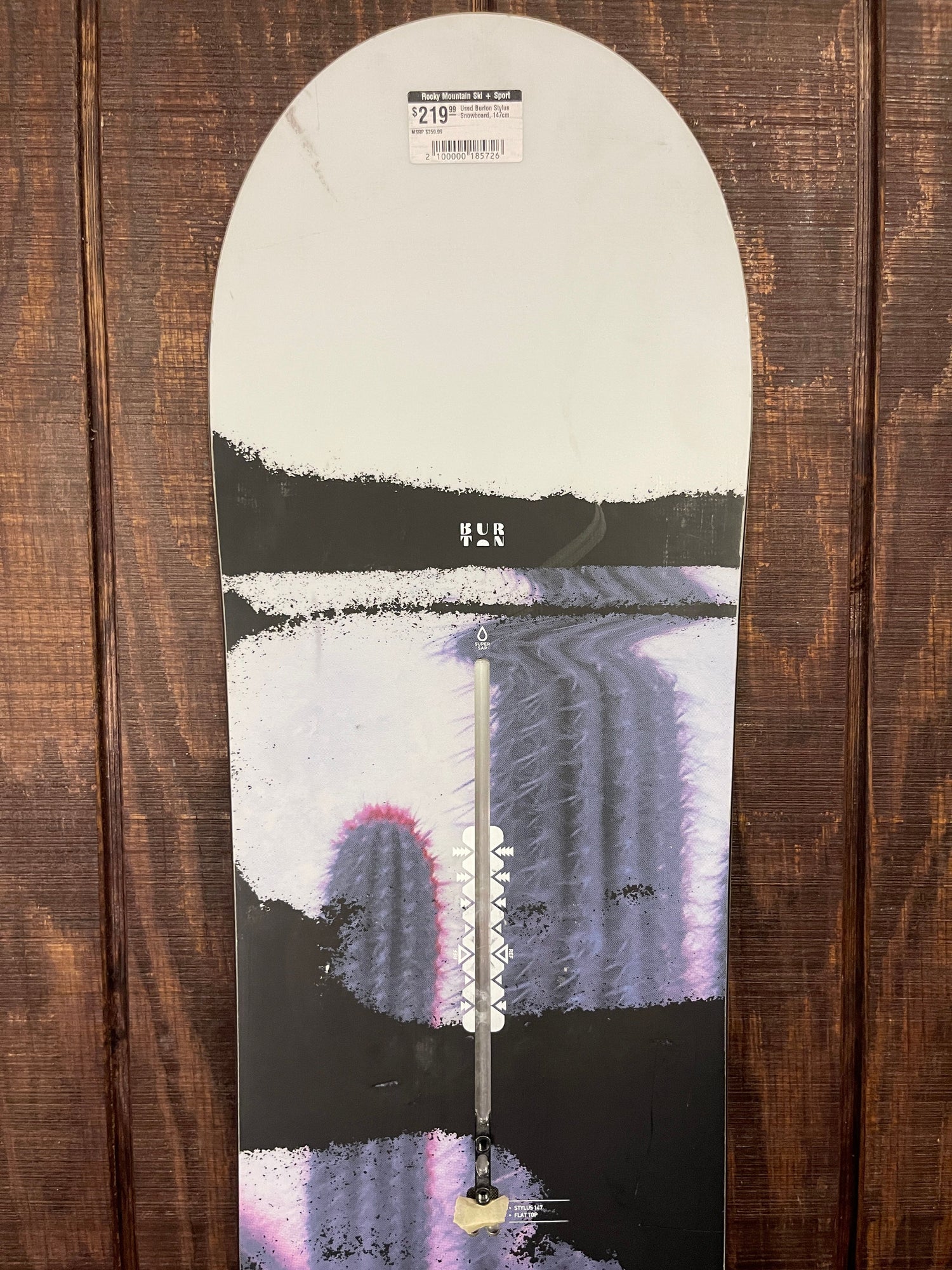 Used Womens Burton Stylus Snowboard, 147cm