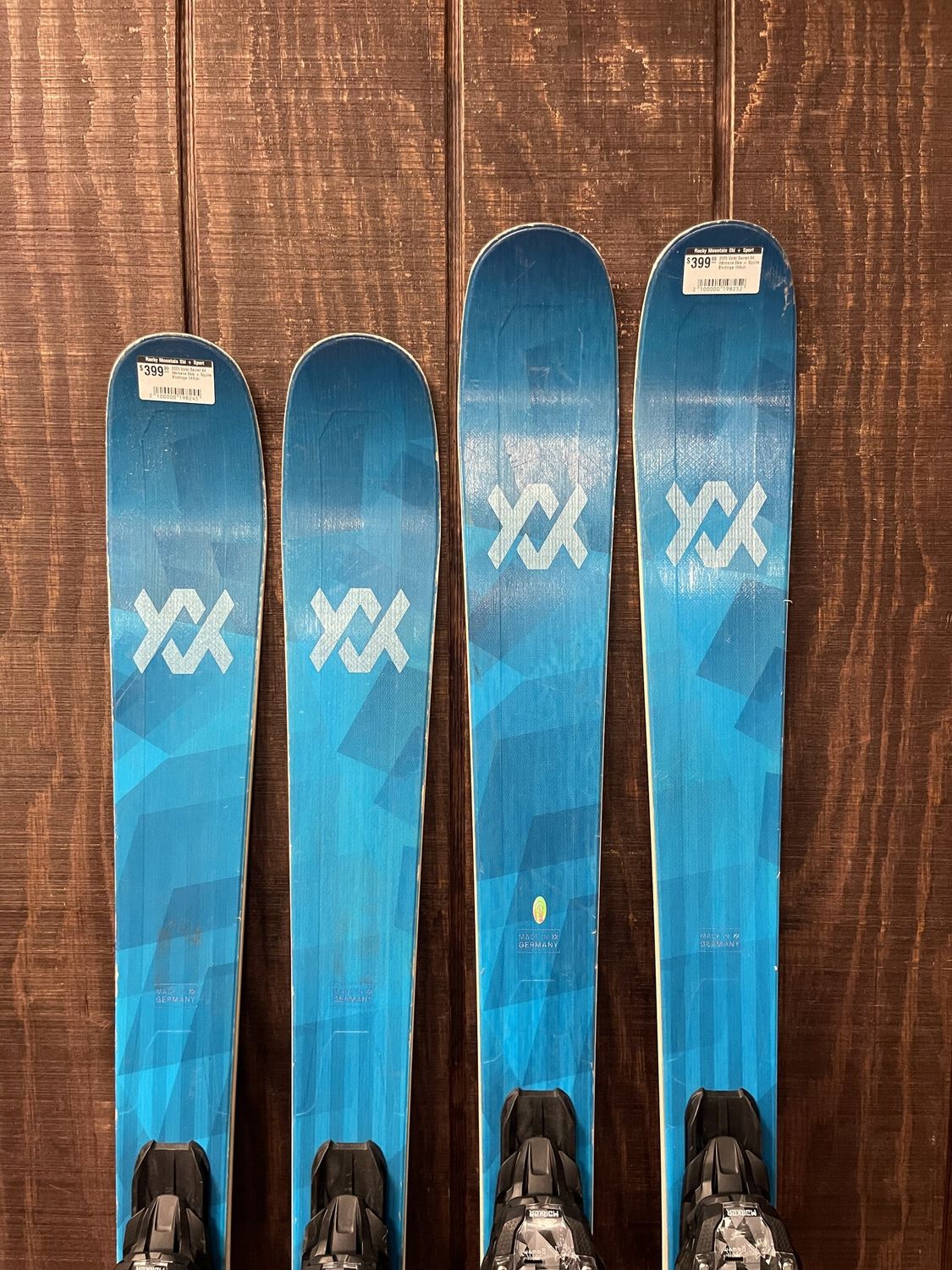 2025 Volkl Secret 84 Womens Skis + Squire Bindings