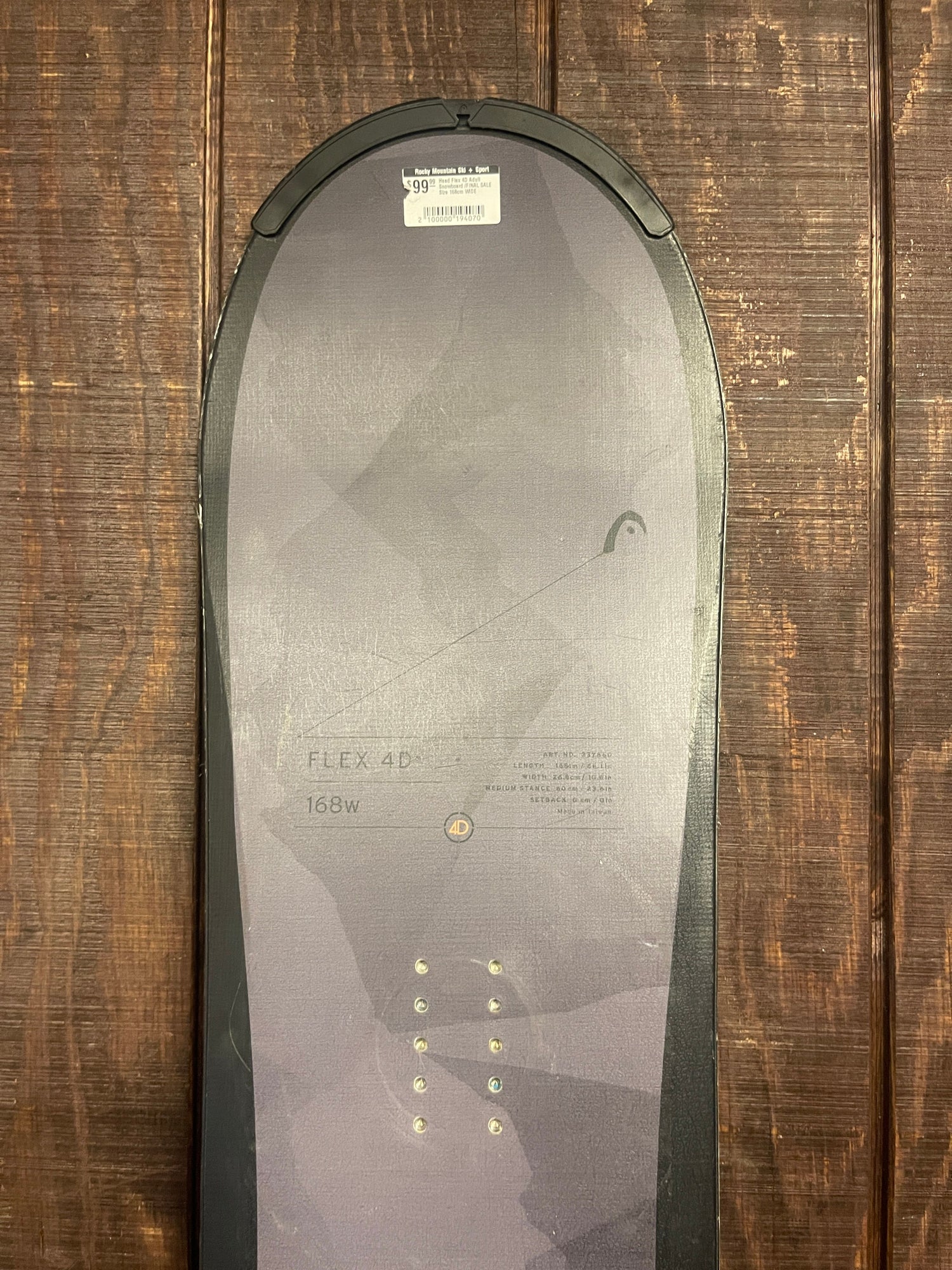 Head Flex 4D Adult Snowboard /FINAL SALE