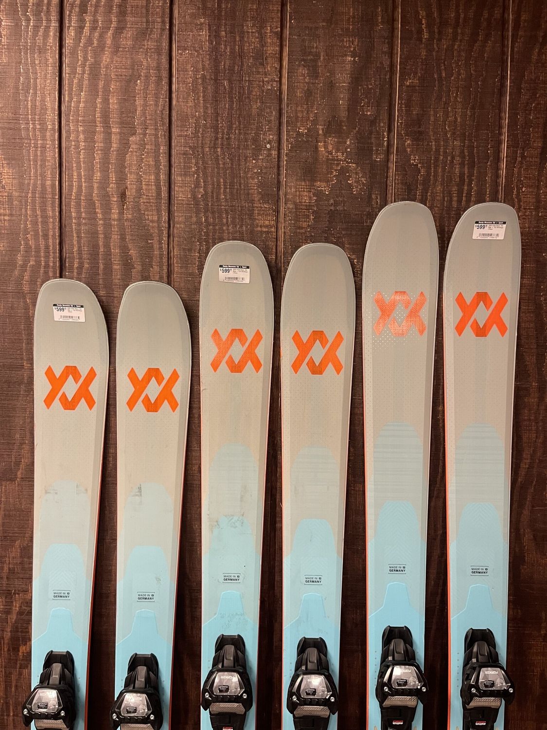 Used 2025 Volkl Blaze 104 Skis + TCX Bindings