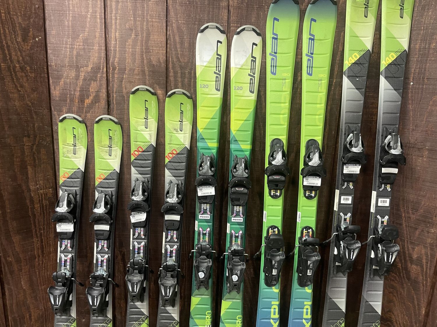 Elan Explore Pro Kids Ski + E7.5 Bindings