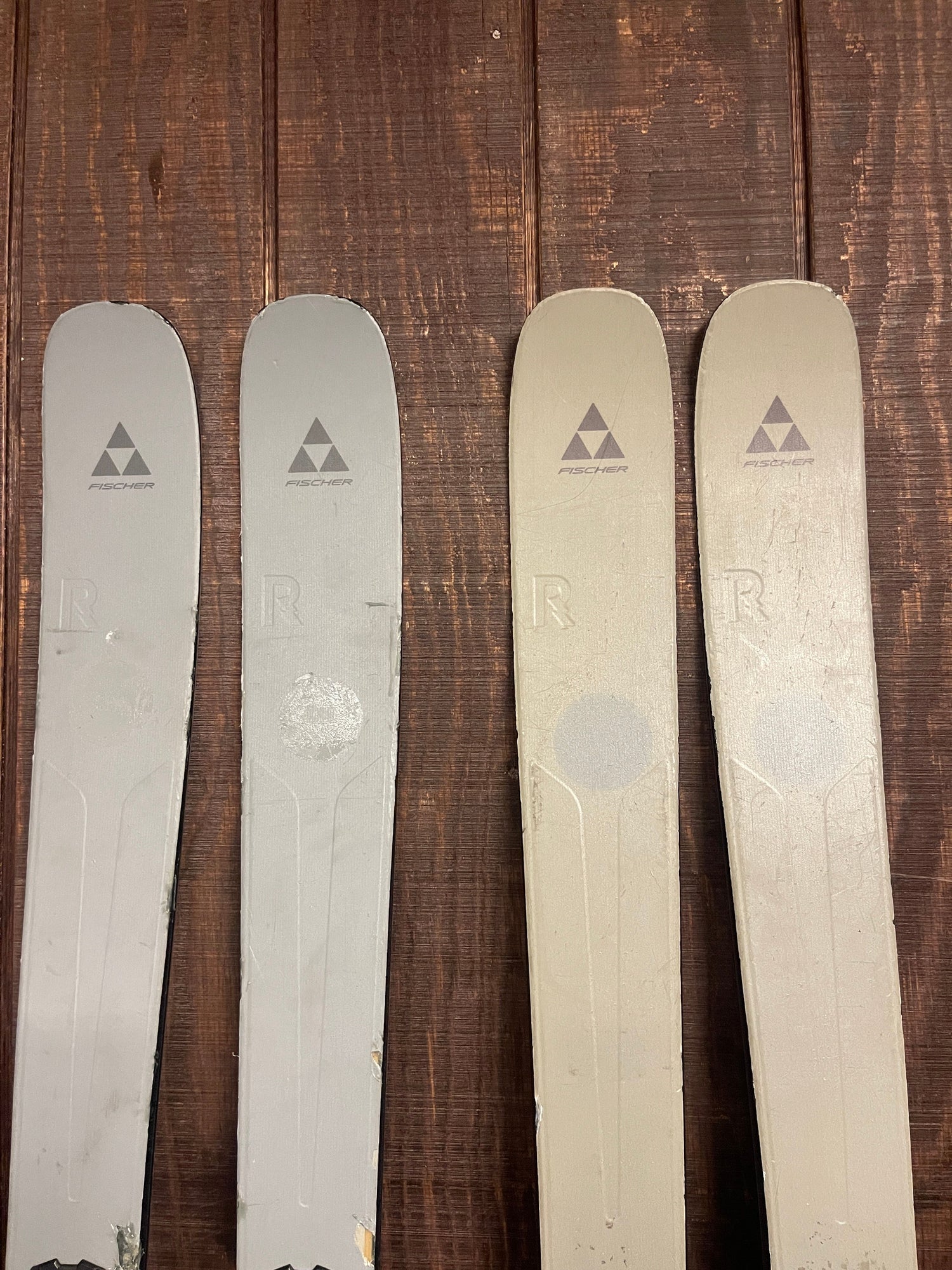 Used 2023 Fischer Ranger 90 Skis + Strive 11 Bindings