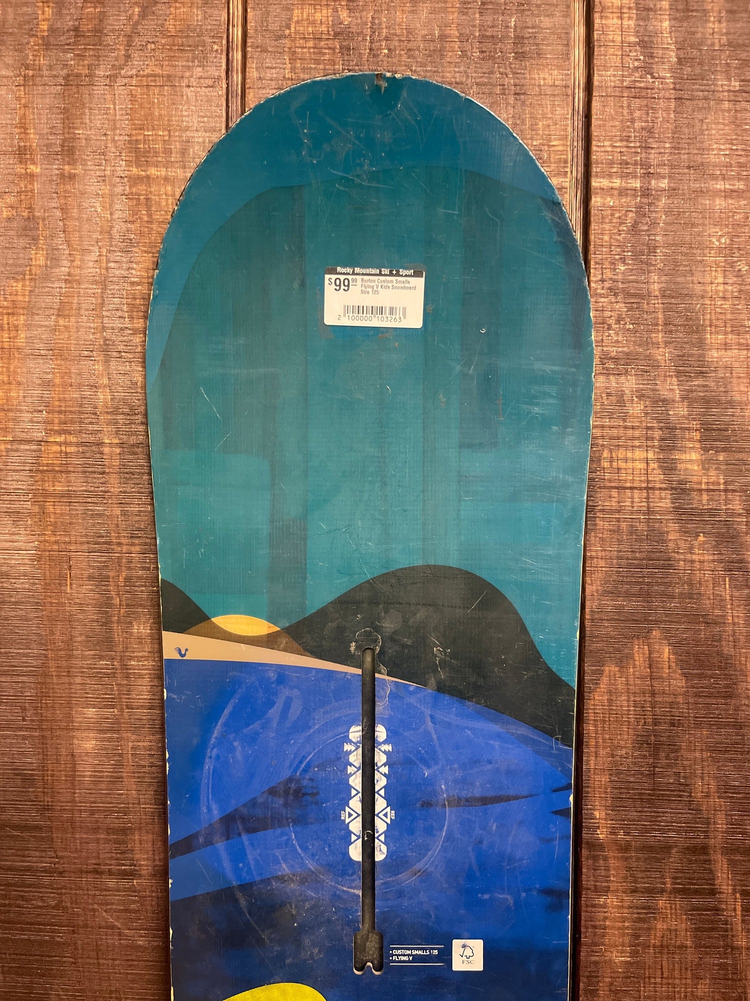 Burton Custom Smalls Flying V Kids Snowboard