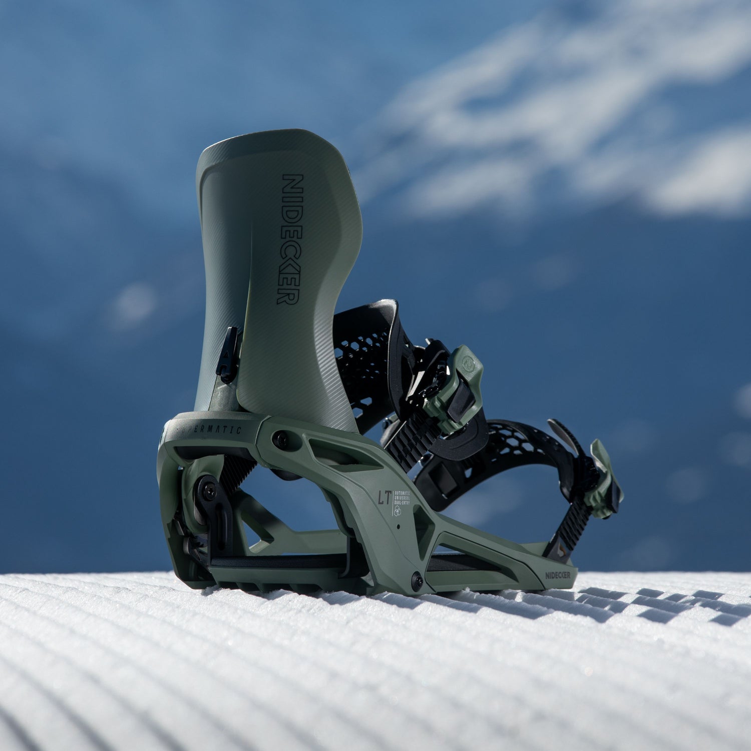 NEW 2026 Nidecker LT Supermatic Snowboard Bindings