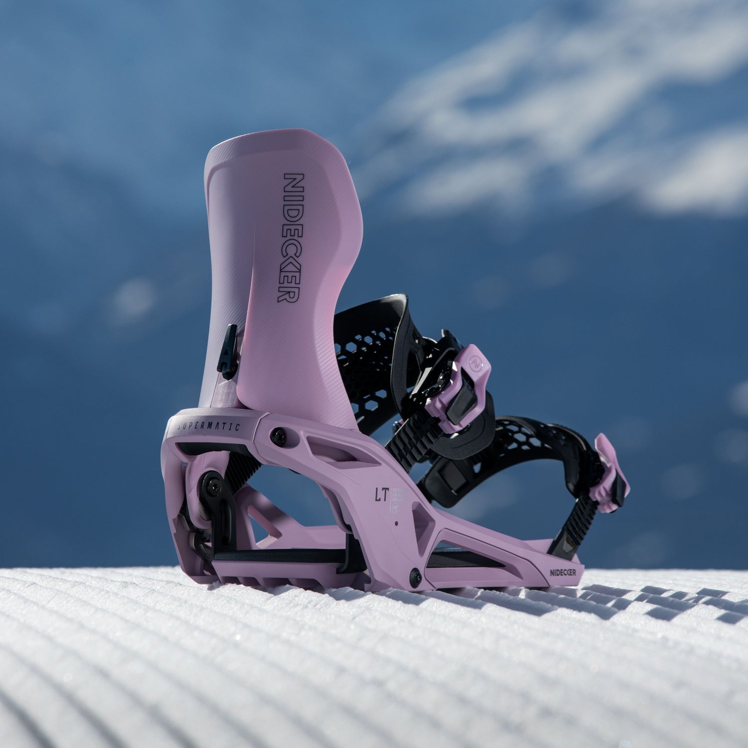 NEW 2026 Nidecker LT Supermatic Snowboard Bindings
