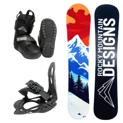 NEW 2026 KIDS SNOWBOARD BUNDLE (Kicker+ Slush Boots+ EZ Bindings)