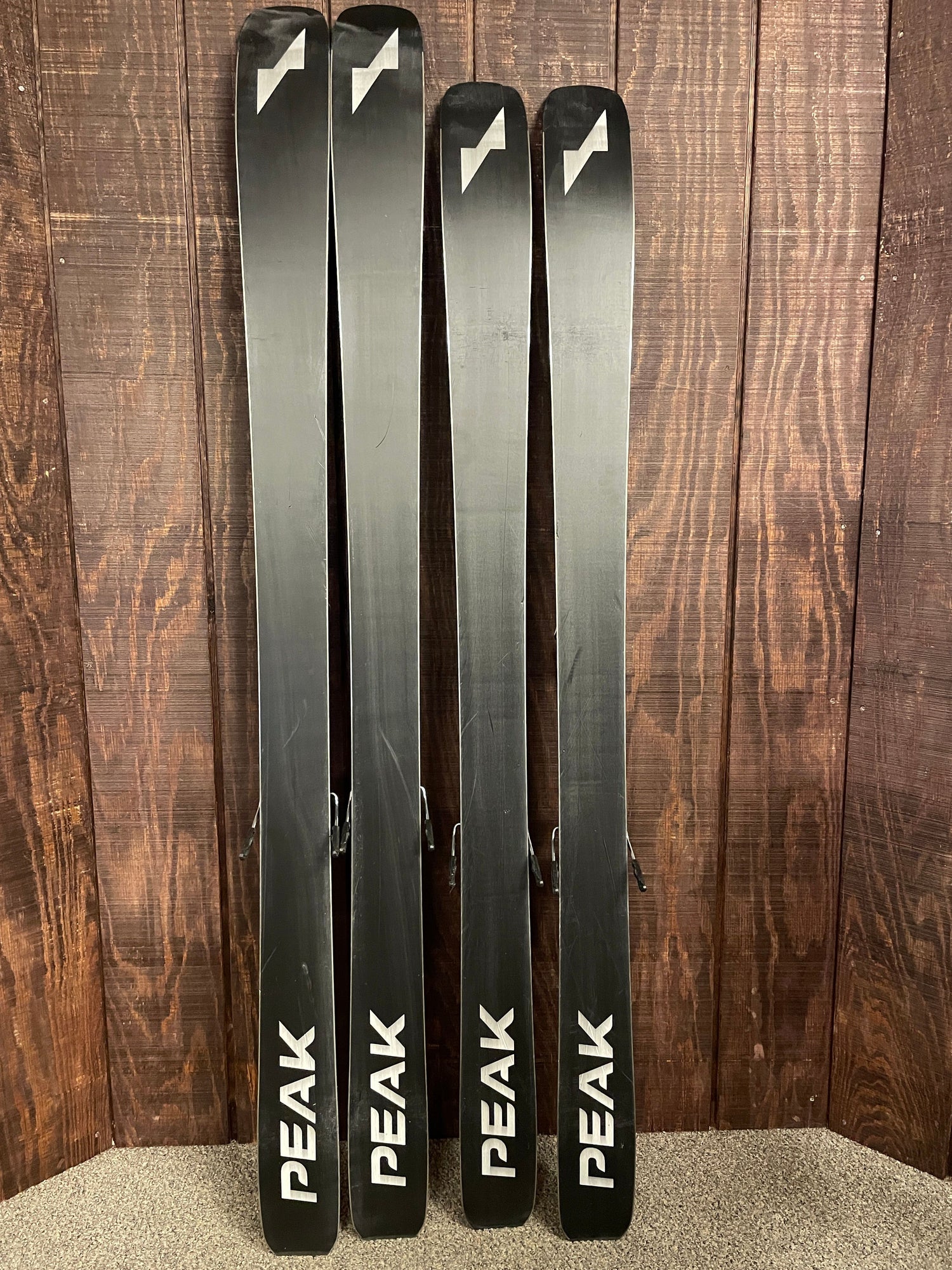 Used 2023 Peak 98 Skis + Strive 11 Bindings