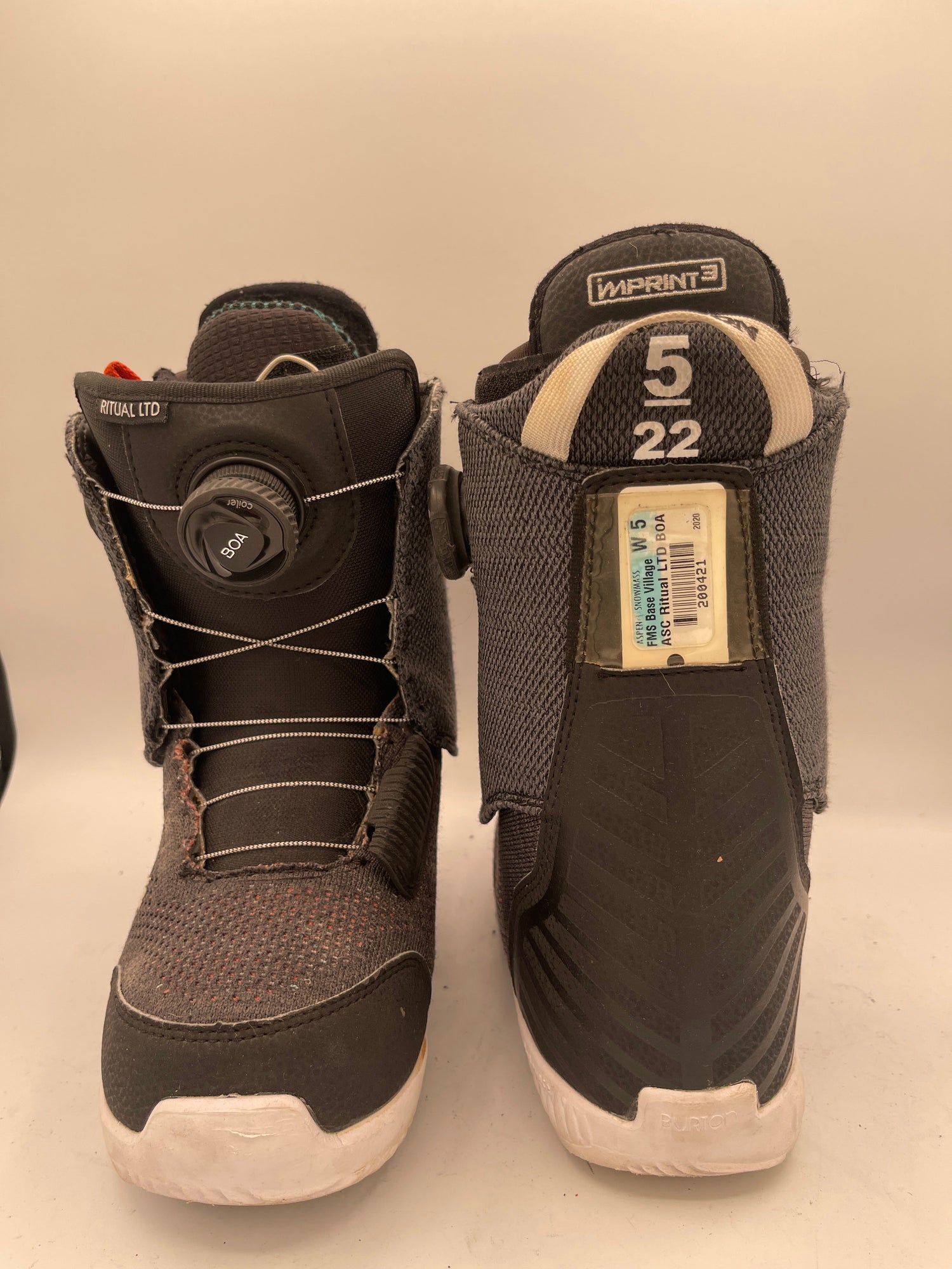 Burton Ritual Womens Dual BOA Snowboard Boot