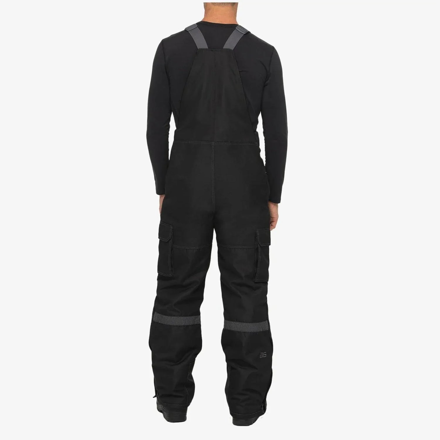 NEW Arctix Mens Tundra Insulated Bibs Overalls Black 32